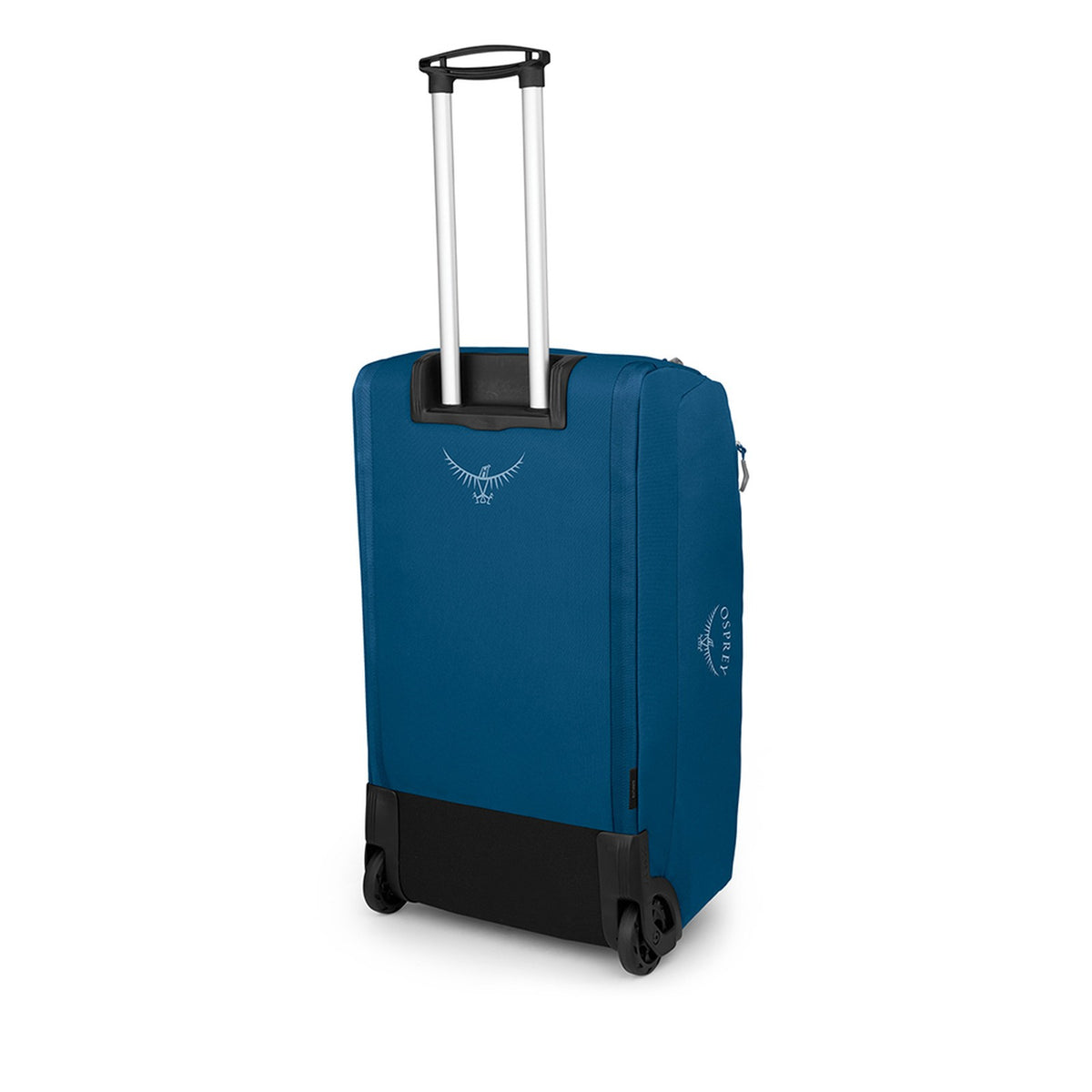 Osprey Daylite Wheeled Duffel 85L in Night Shift Blue — back view