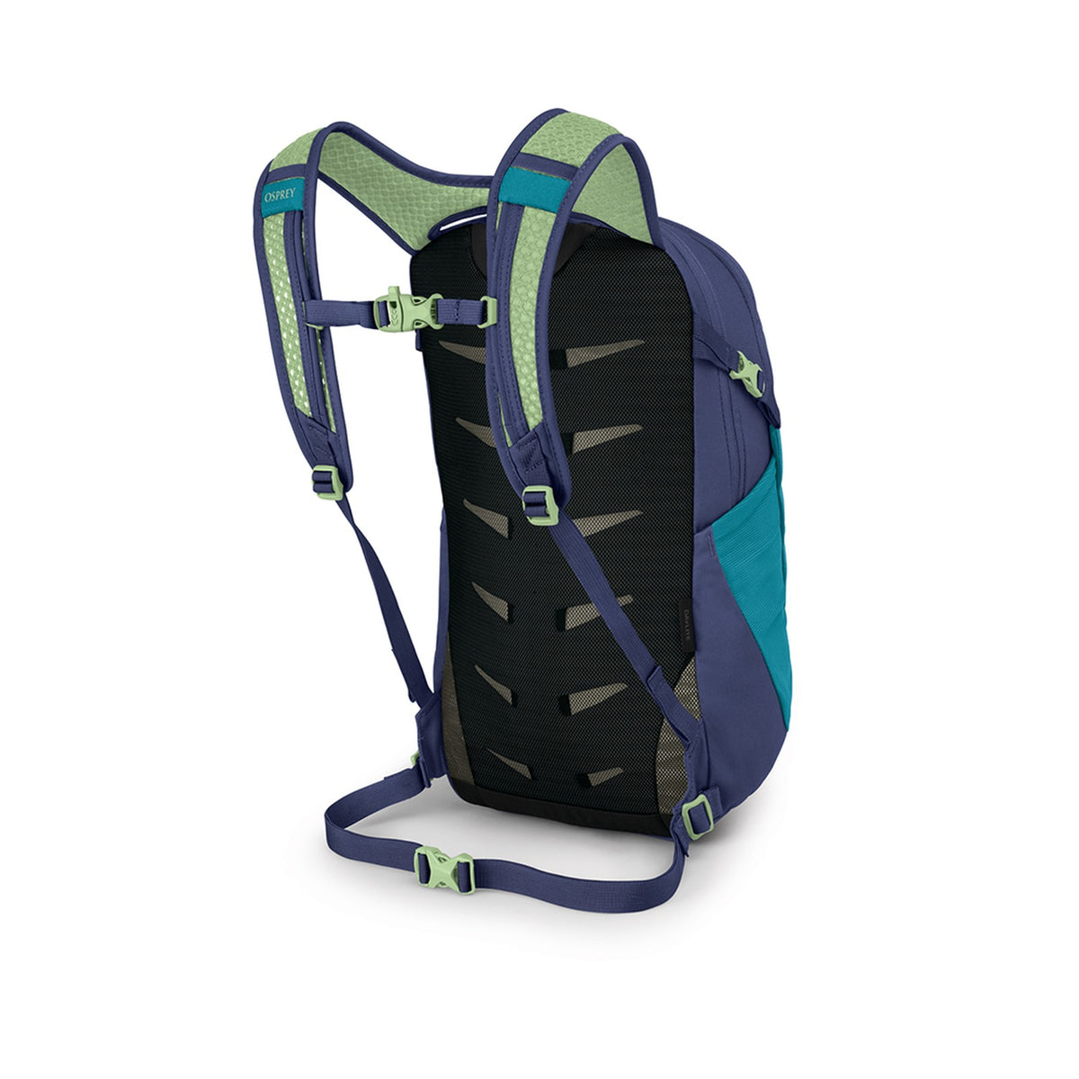 Osprey Daylite Backpack 13L in Blue Spikemoss/Alkaline — back view
