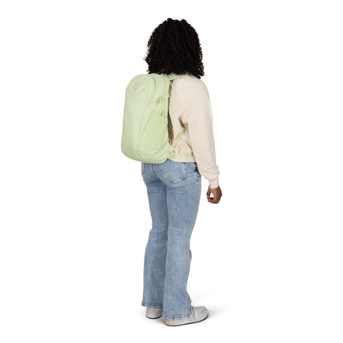 Osprey Daylite Backpack 13L in Pistachio Green — lifestyle 2