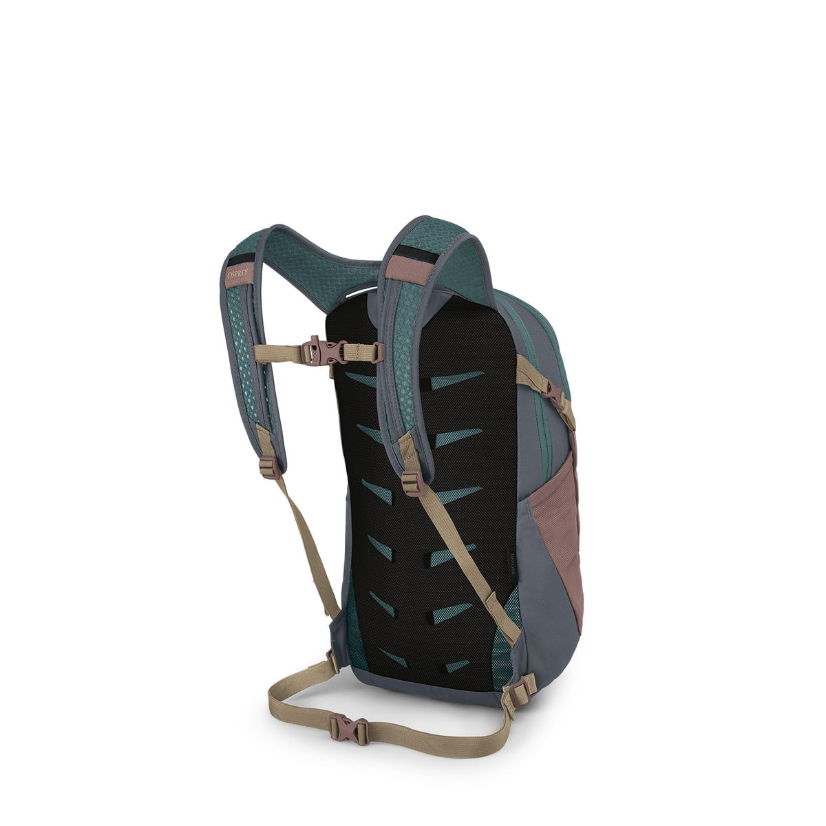 Osprey Daylite Backpack 13L in Magma Brown Tungsten — back view