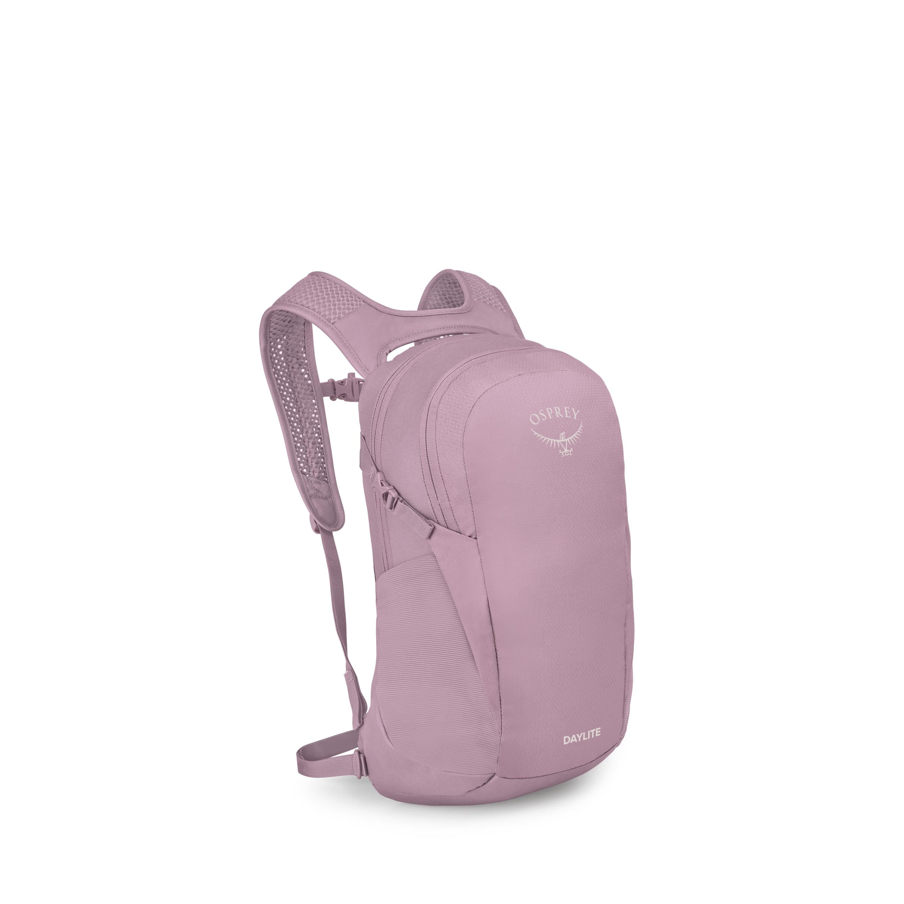 Osprey Daylite Backpack 13L in Iris Pink — front view # color_Iris Pink