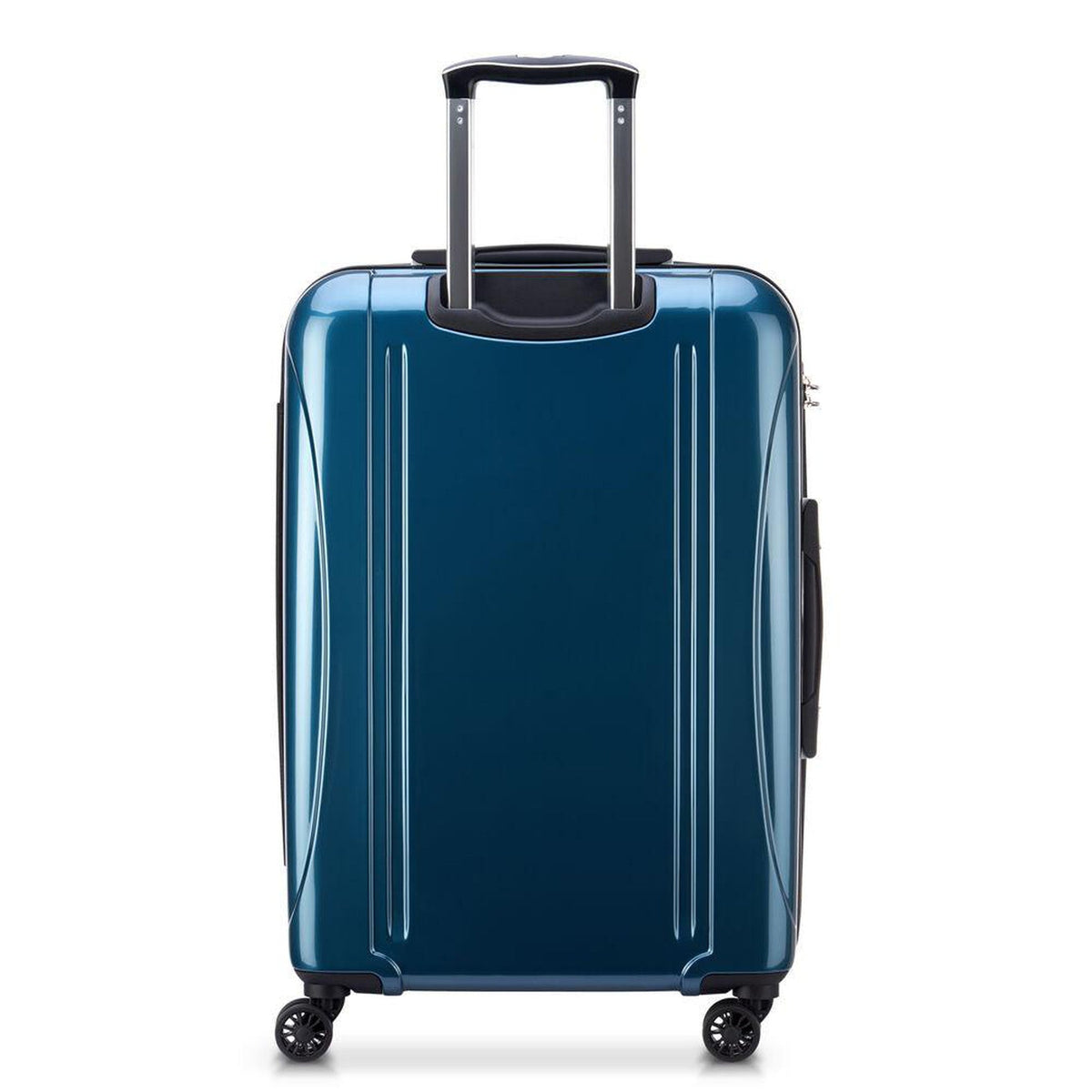 Delsey Helium Aero 25" Exp. Spinner in Blue — back view