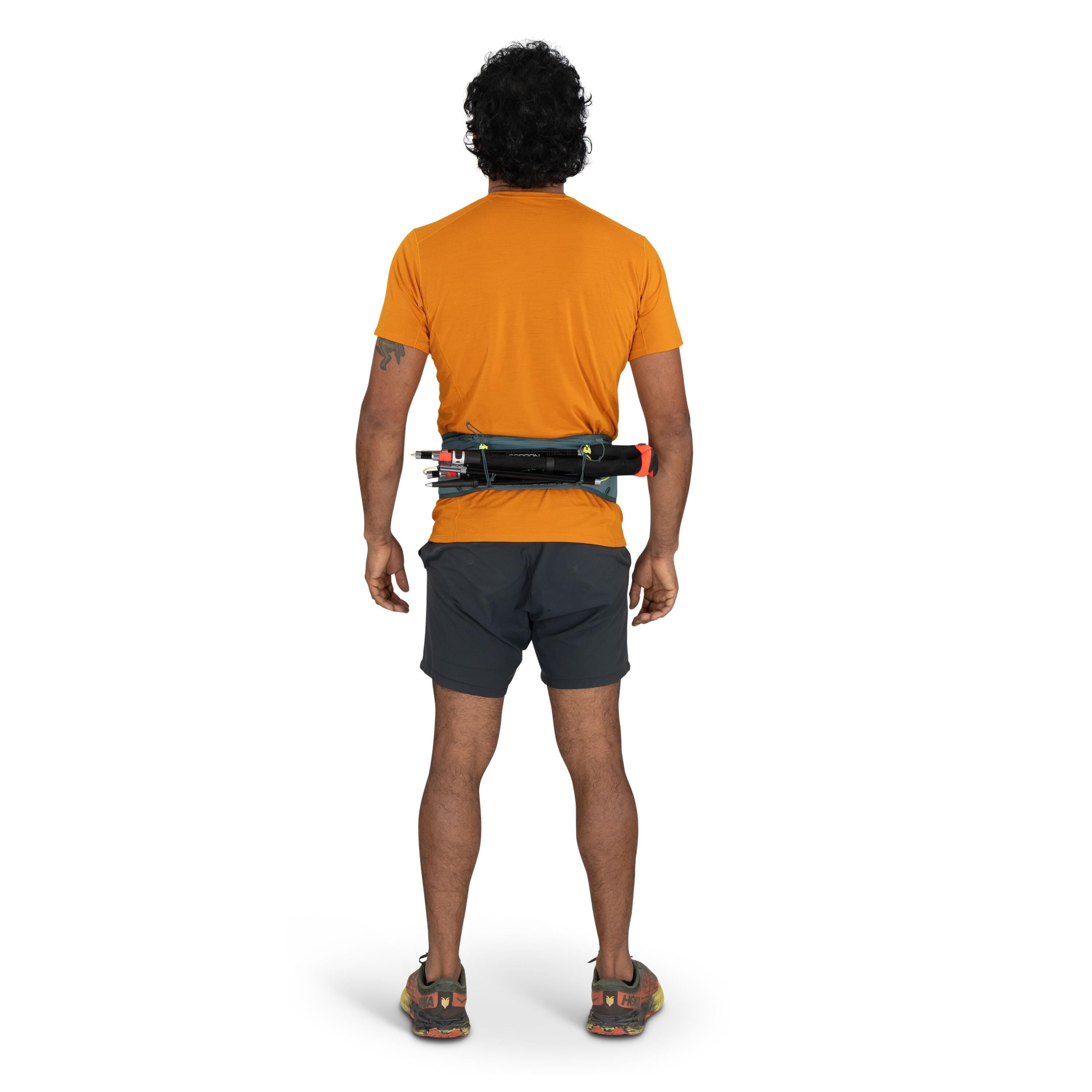 Osprey Duro Dyna Pro Running Belt in Cascade Blue — detail view