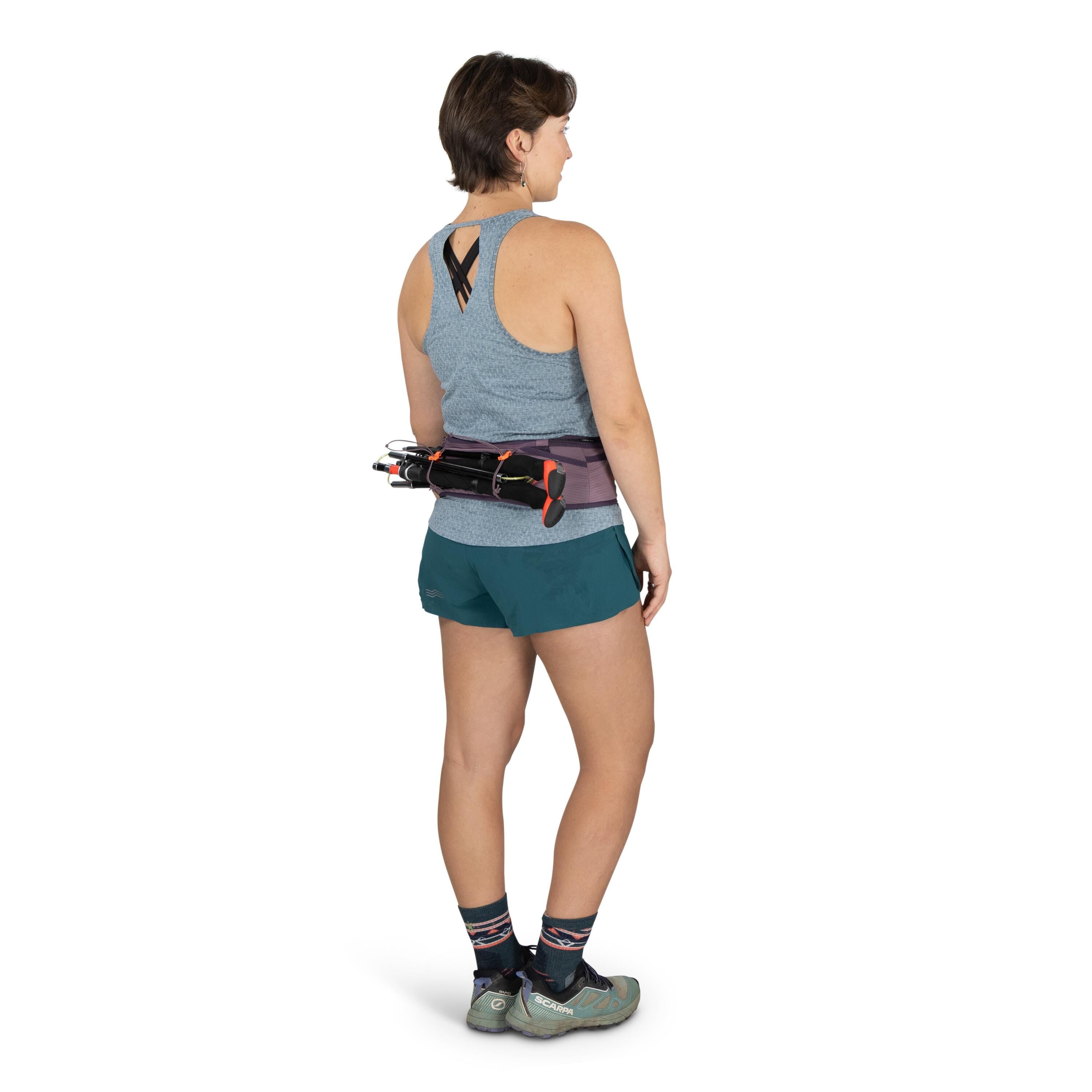 Osprey Duro Dyna Pro Running Belt in Purple Dusk — detail view