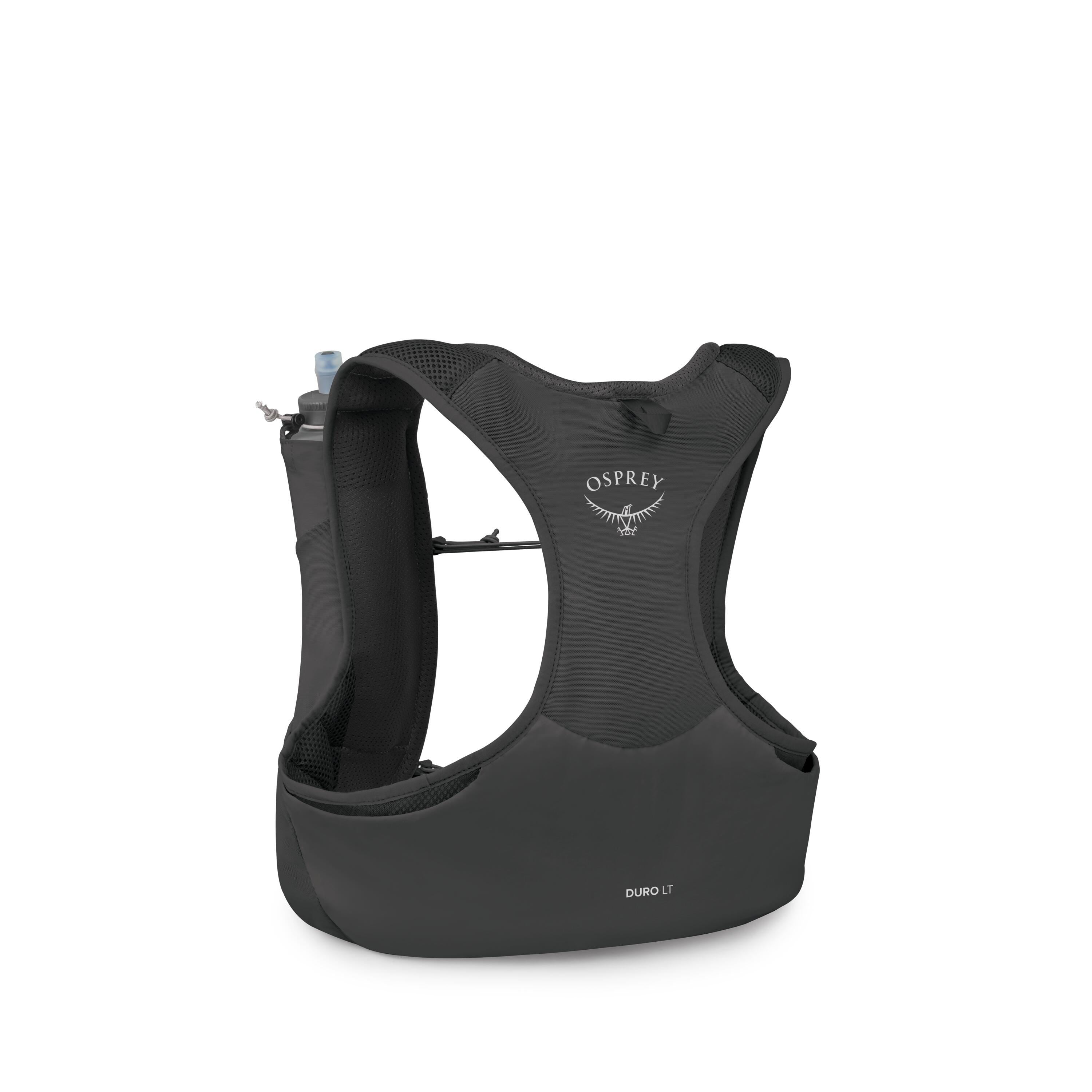 Osprey Duro LT Run Hydration Vest 0.5L in Black — back view