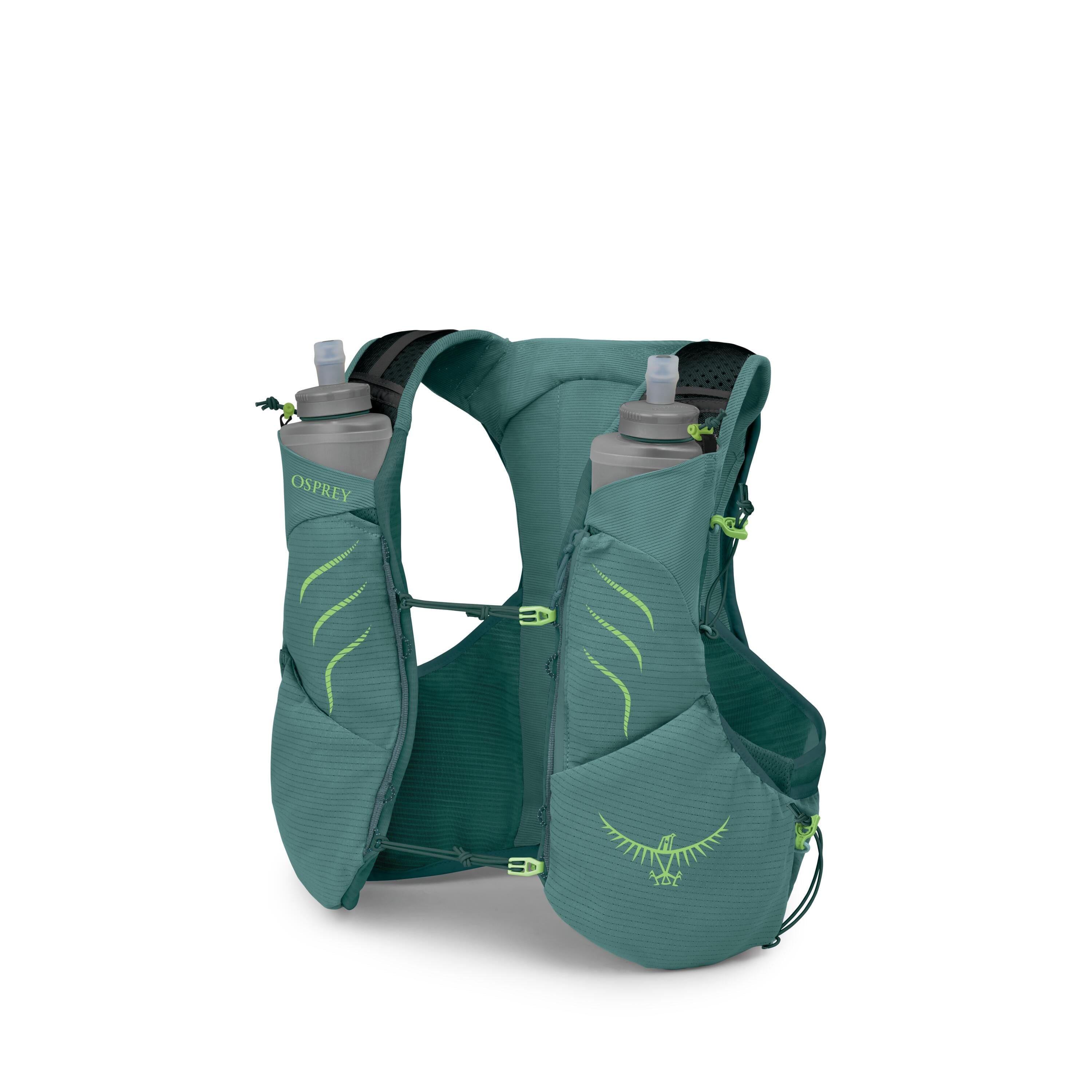 Osprey Duro Pro 7 Run Hydration Vest 7L in Cascade Blue — angle view 2