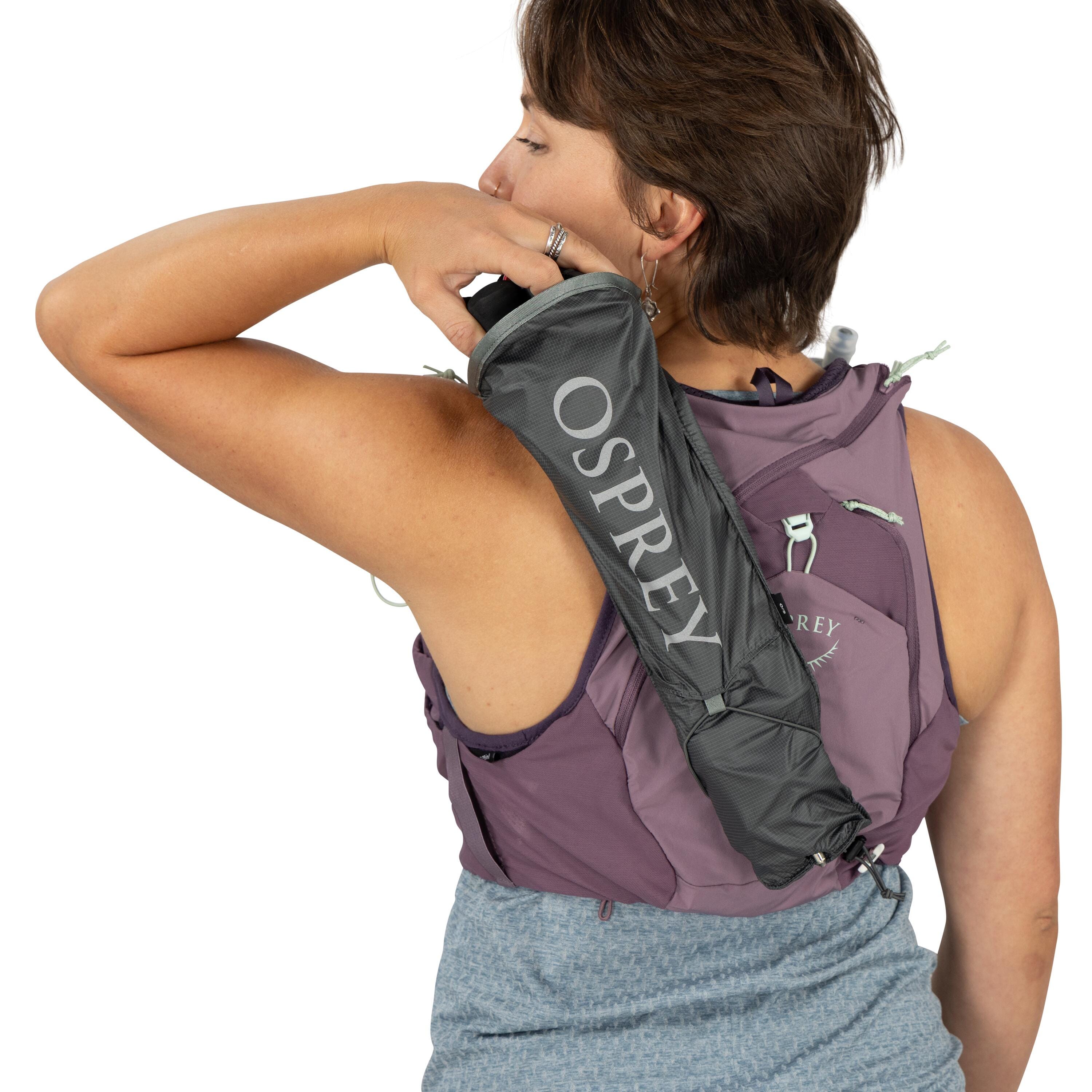 Osprey Dyna 6 Run Hydration Vest 6L in Purple Dusk — detail view 4