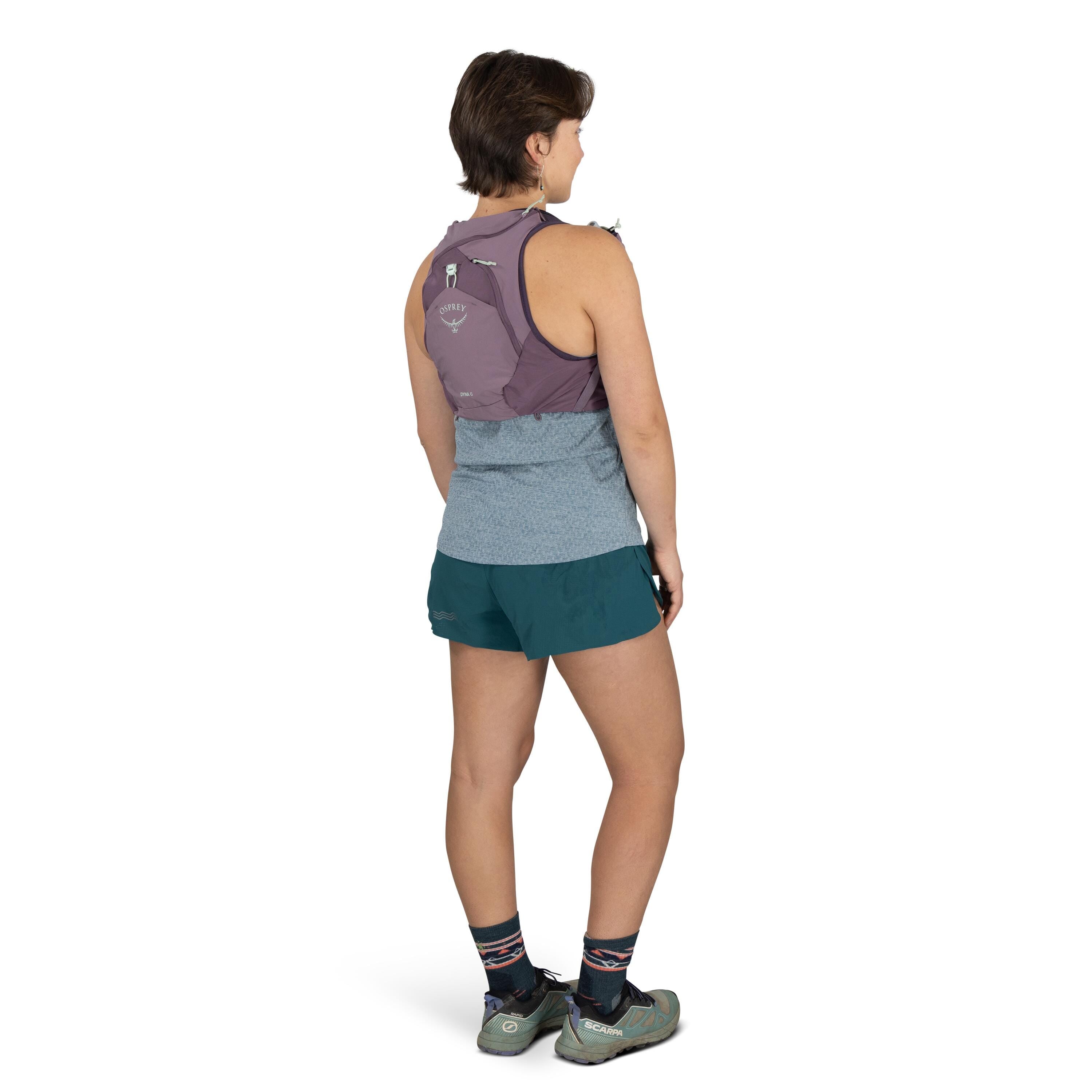 Osprey Dyna 6 Run Hydration Vest 6L in Purple Dusk — lifestyle 2