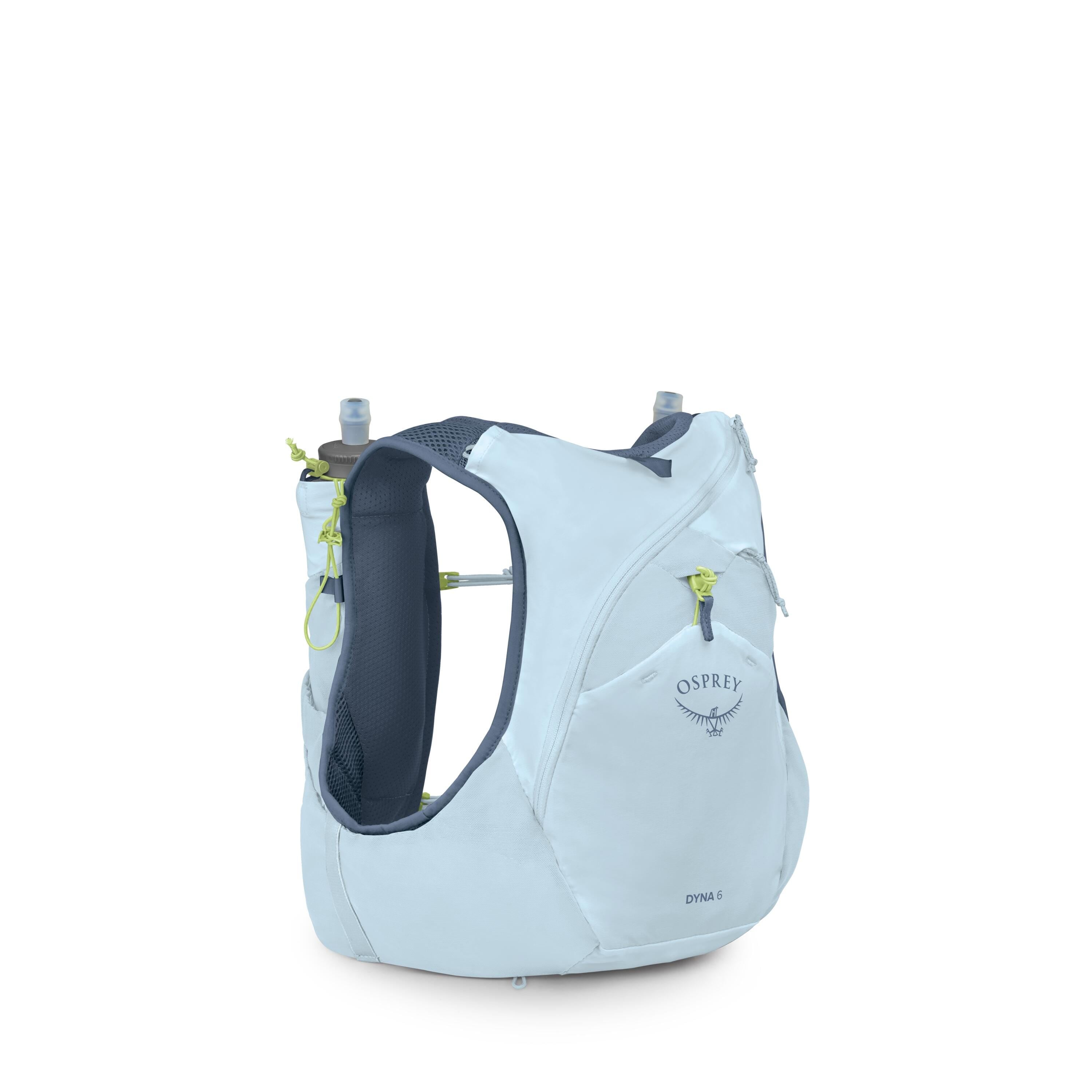 Osprey Dyna 6 Run Hydration Vest 6L in Dawn Blue — back view
