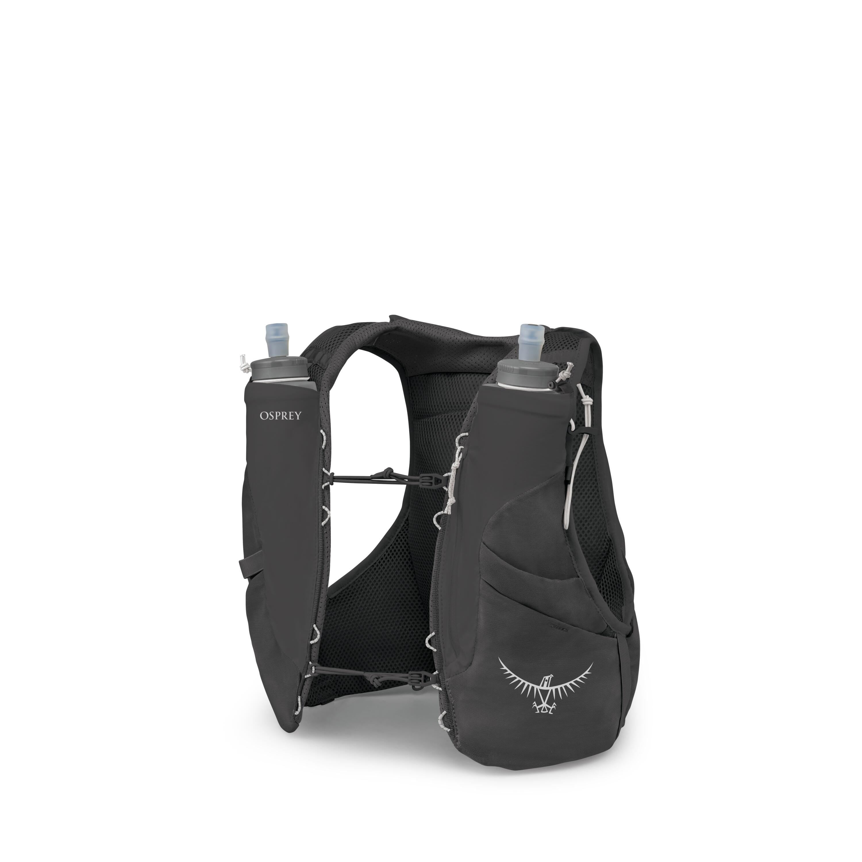 Osprey Dyna 6 Run Hydration Vest 6L in Black — angle view 2