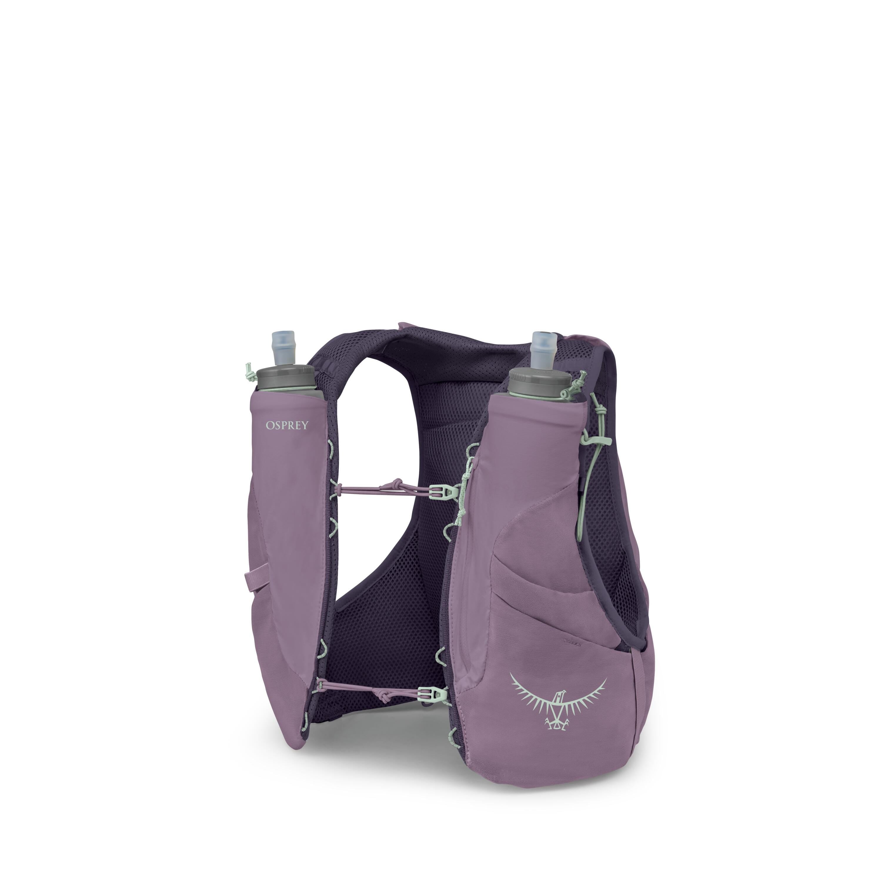 Osprey Dyna 6 Run Hydration Vest 6L in Purple Dusk — angle view 2