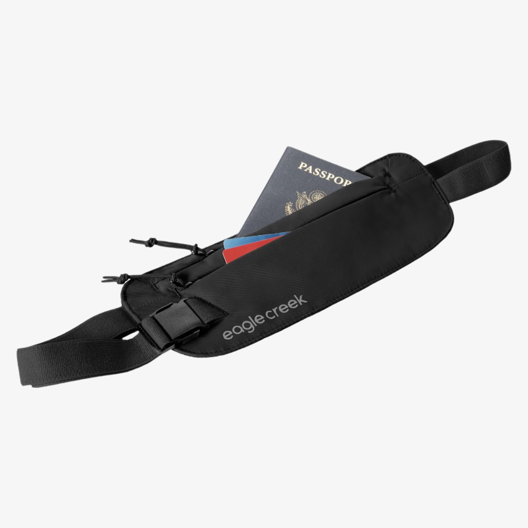 Eagle Creek Undercover RFID Money Belt in Black — detail view