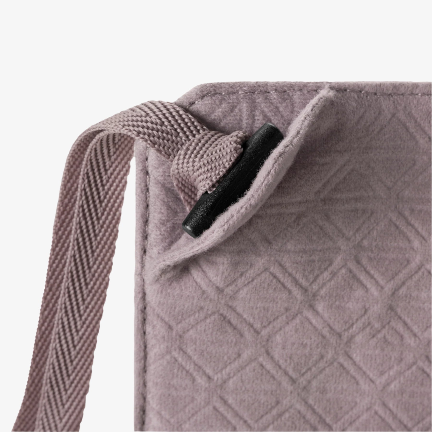 Eagle Creek Undercover RFID Neck Wallet in Orchid — interior view