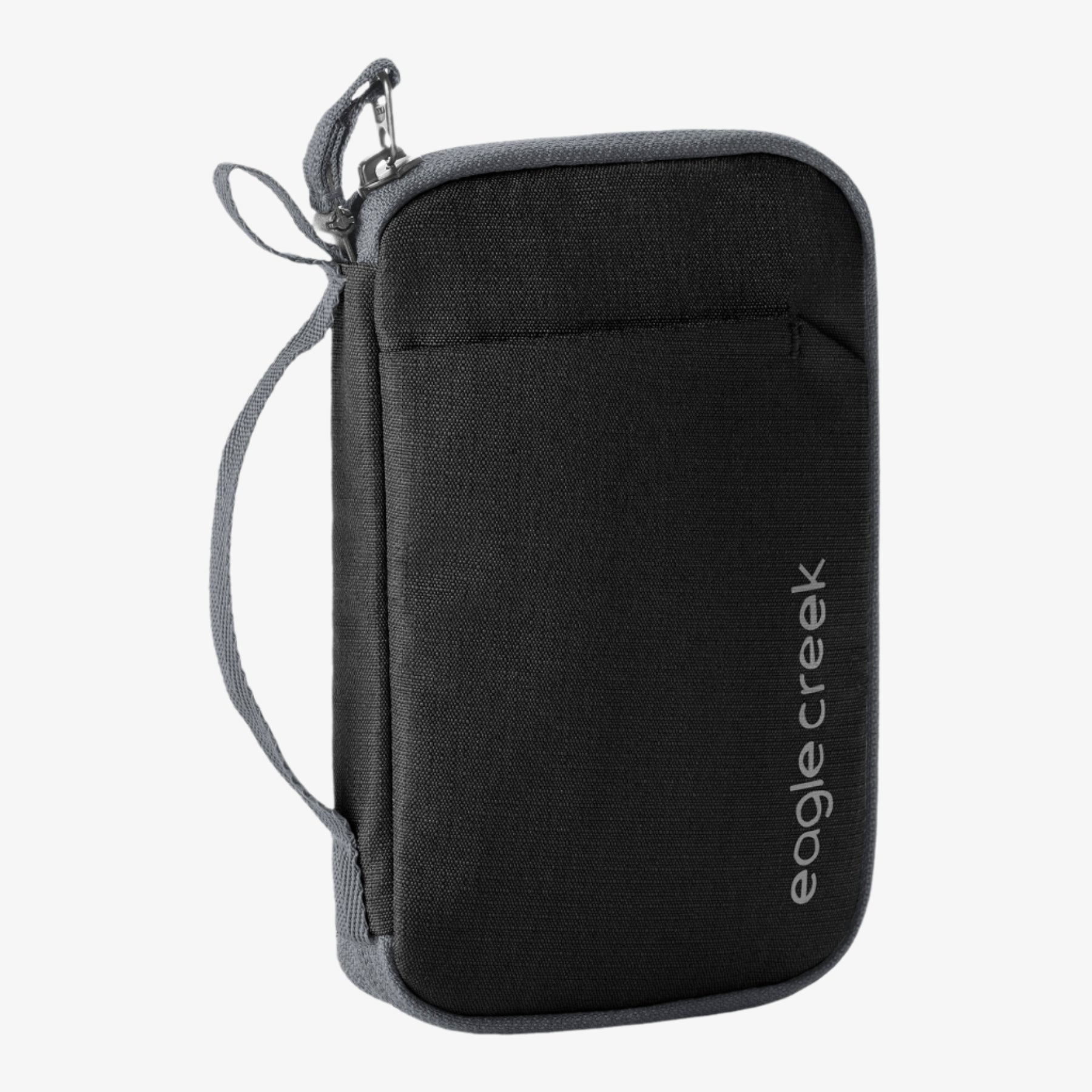 Eagle Creek Stash RFID Passport Wallet in Black — front view