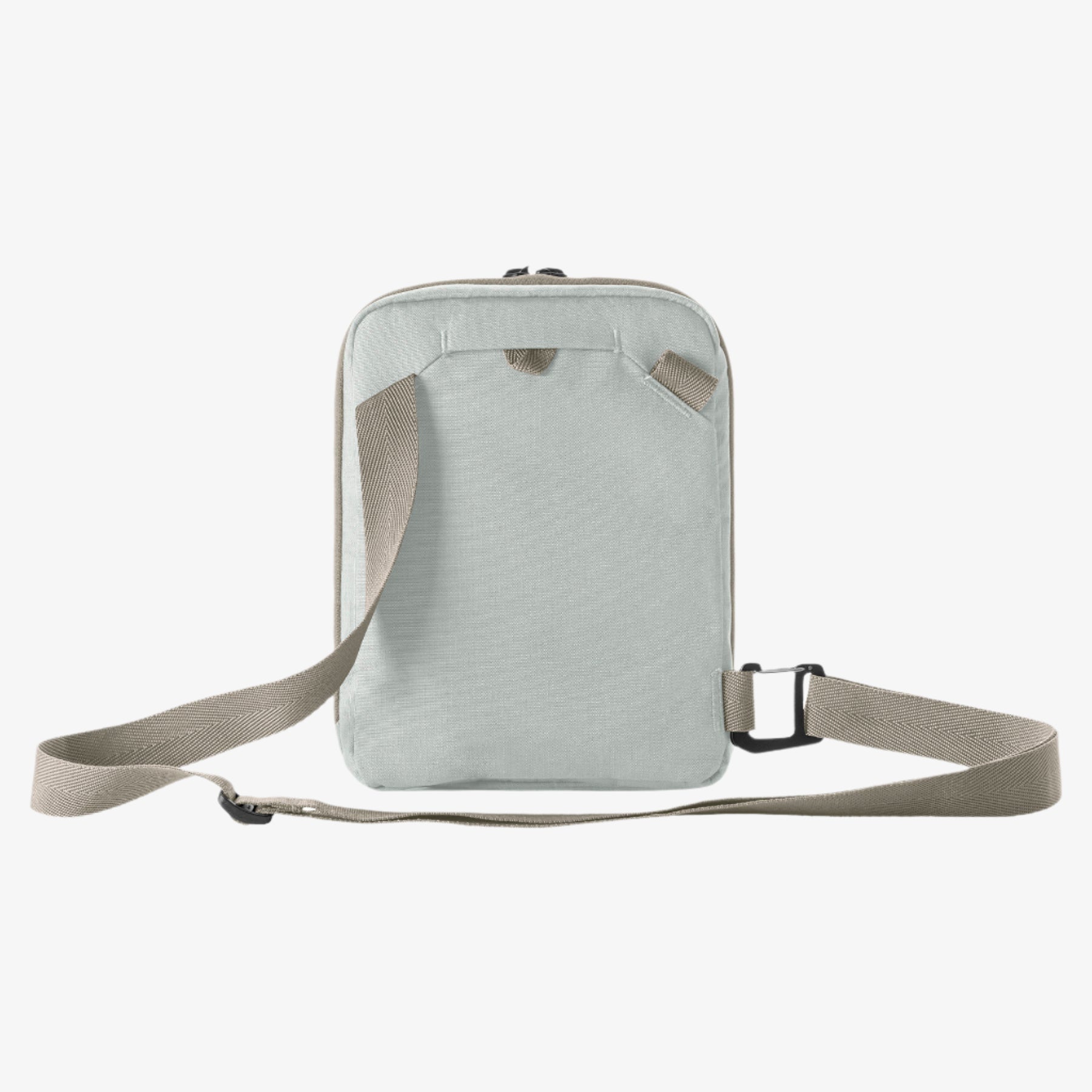 Eagle Creek Stash RFID Crossbody Bag in Storm Grey — angle view 4