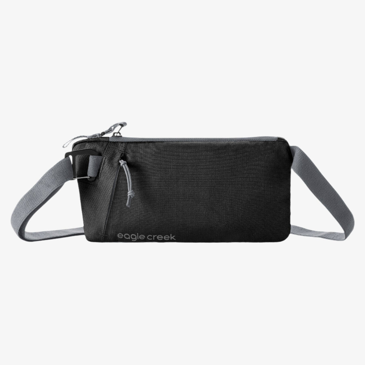 Eagle Creek Stash RFID Sling Bag in Black — angle view 2 # color_Black