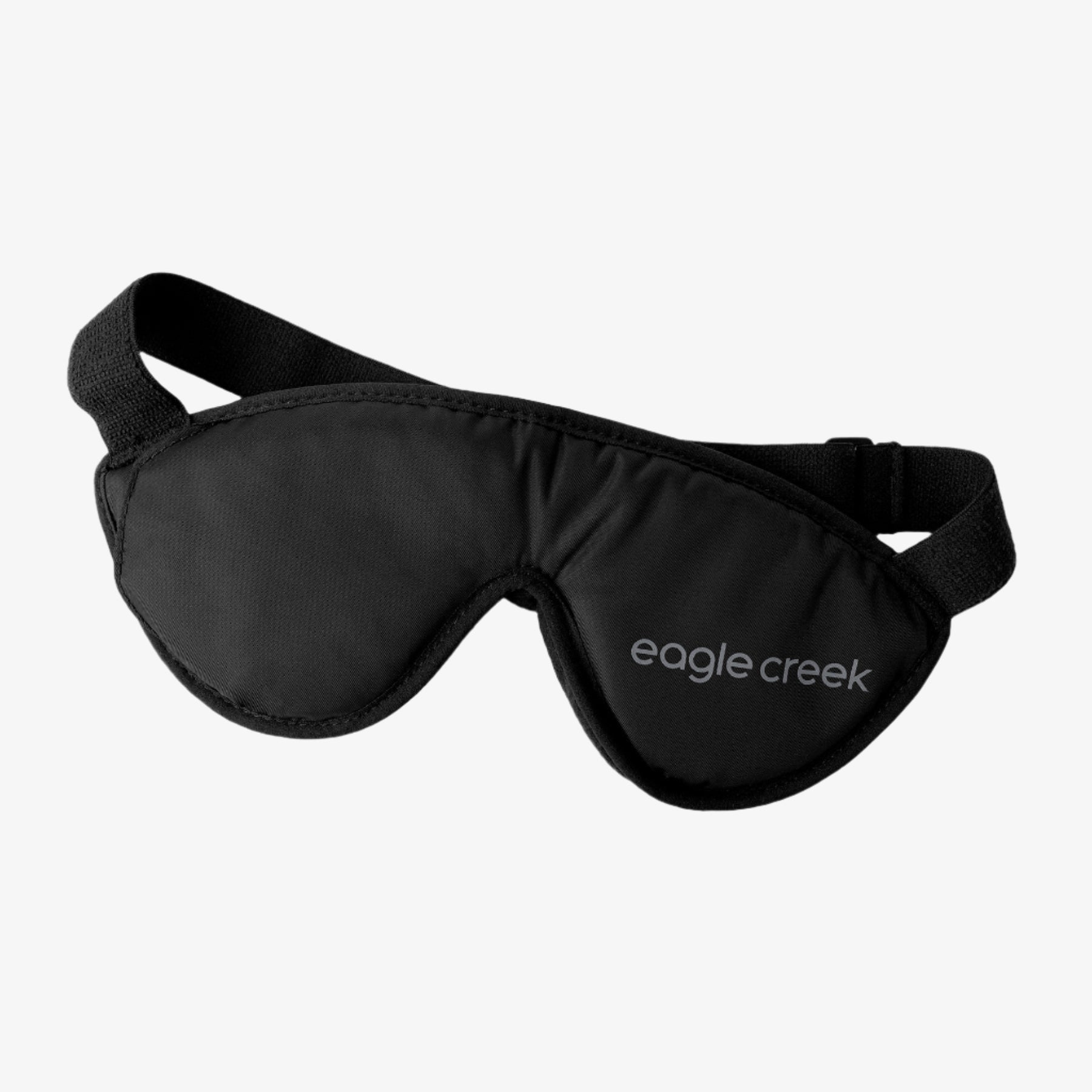 Eagle Creek Sandman Sleep Mask in Black — front view
