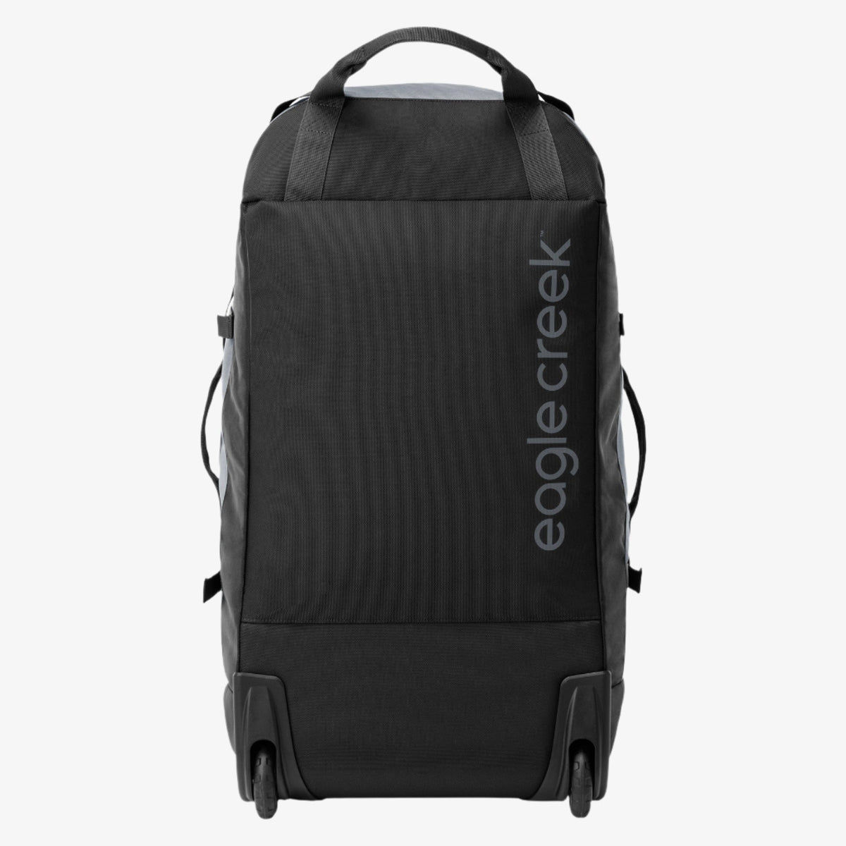 Eagle Creek Cargo Hauler Wheeled Duffel 110L in Charcoal — back view 2