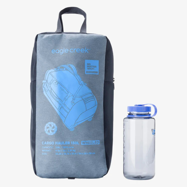 Eagle Creek Cargo Hauler Wheeled Duffel 130L in Glacier Blue — detail view 2 # color_Glacier Blue