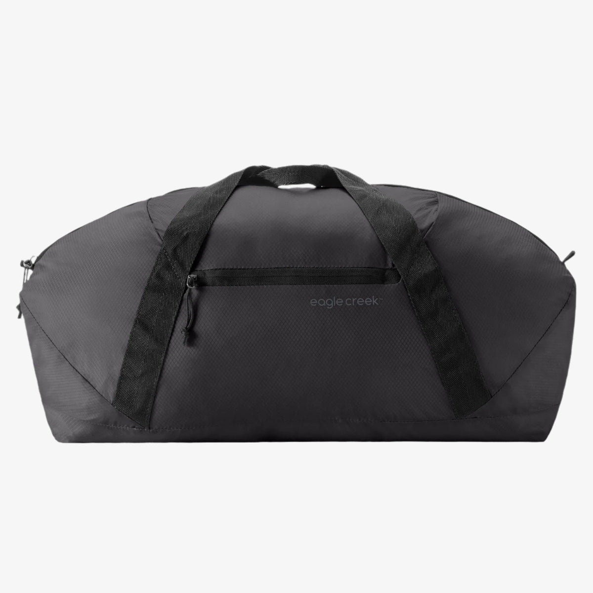 Eagle Creek Packable Duffel Bag in Black — back view # color_Black