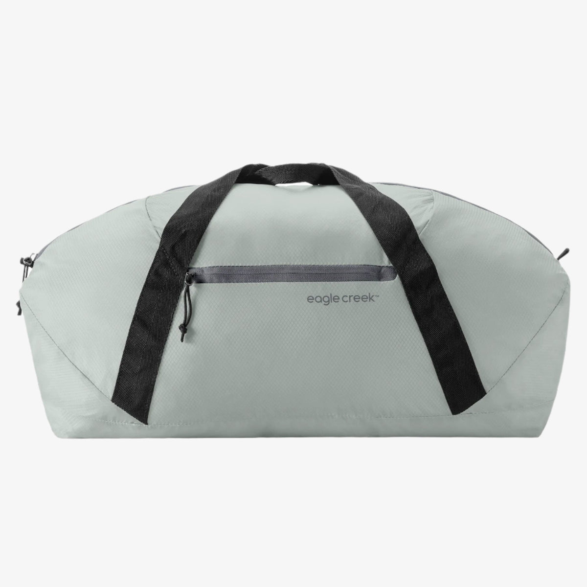 Eagle Creek Packable Duffel Bag in Storm Grey — back view # color_Storm Grey