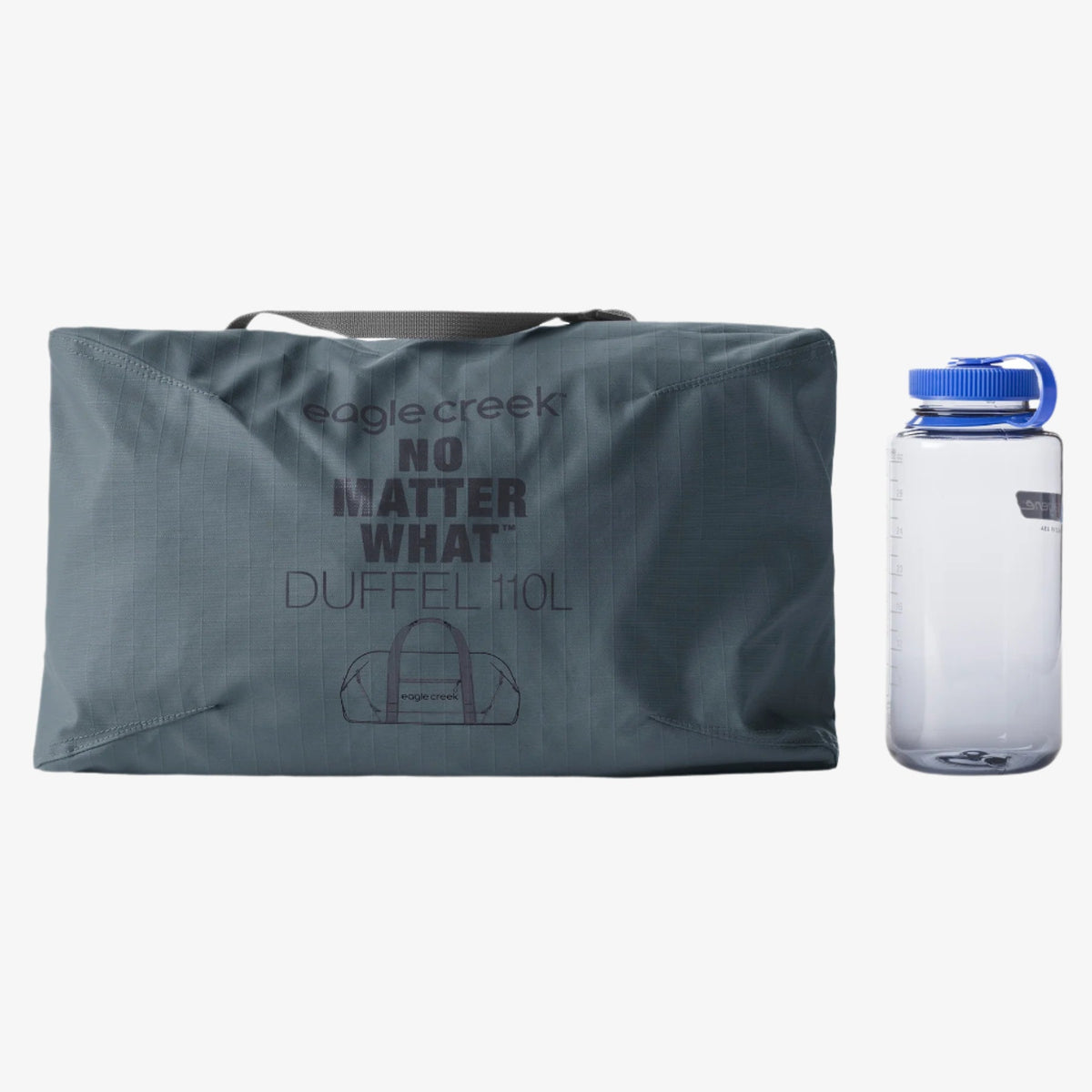 Eagle Creek No Matter What 110L Duffel Bag in Smoke — detail view 2