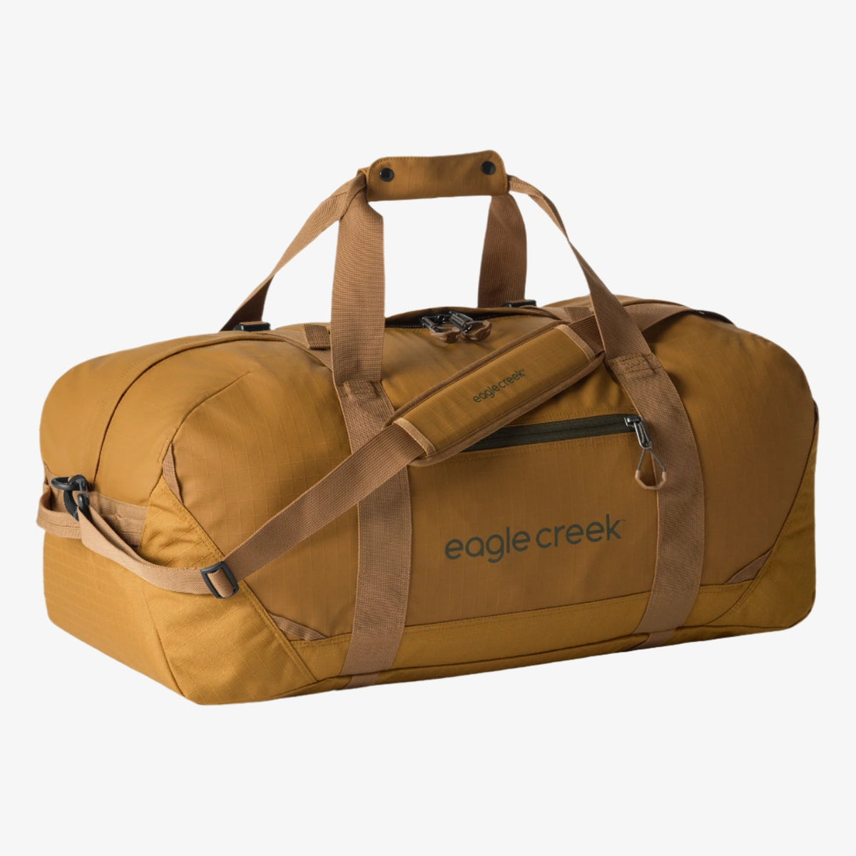 Eagle Creek No Matter What Duffel 60L in Safari Brown — front view