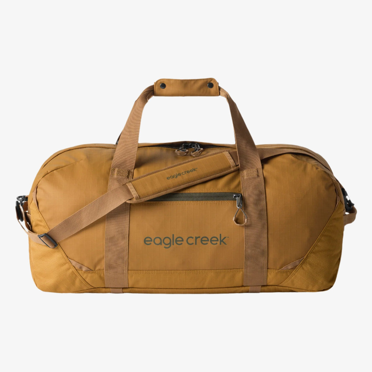 Eagle Creek No Matter What Duffel 60L in Safari Brown — angle view 2