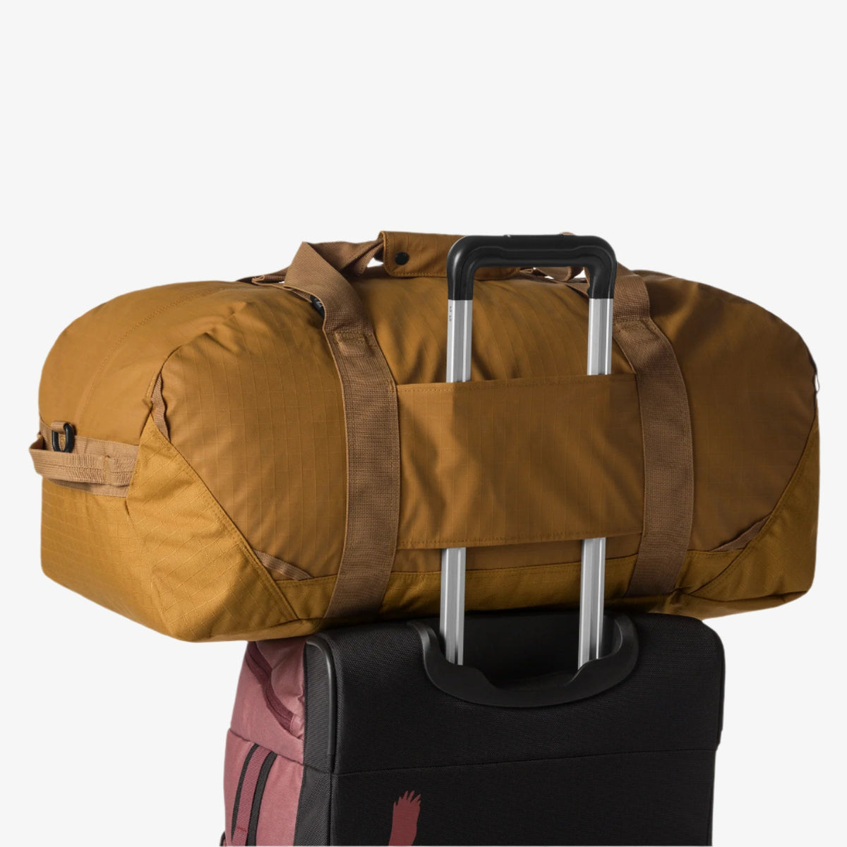 Eagle Creek No Matter What Duffel 60L in Safari Brown — lifestyle