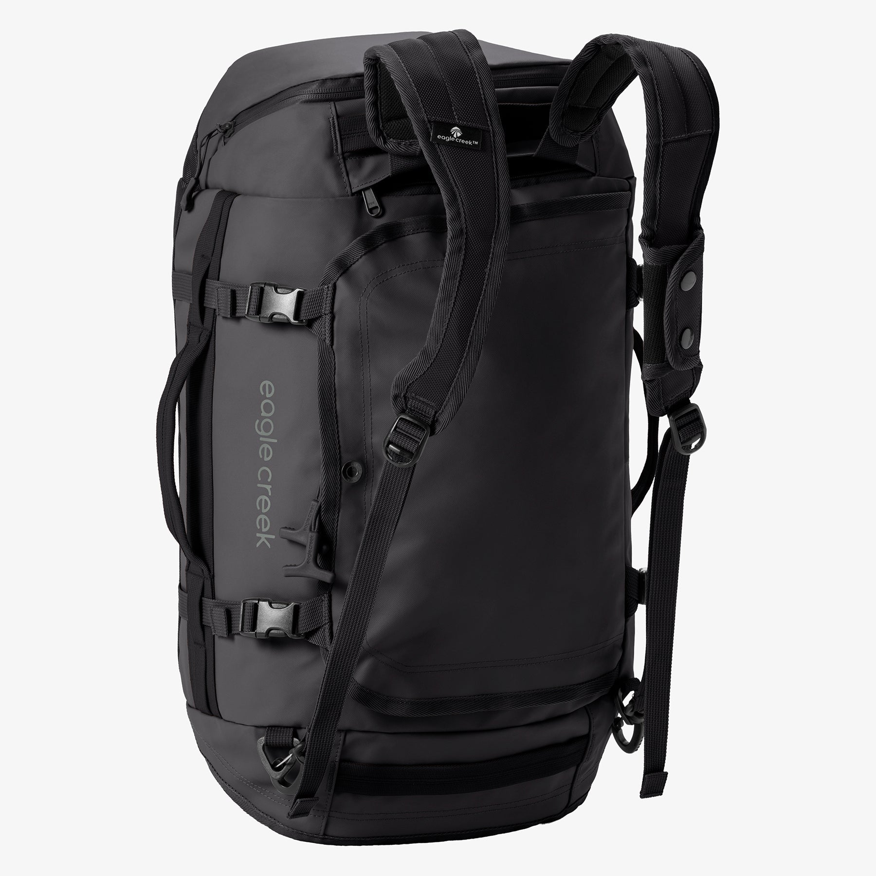 Eagle Creek Cargo Hauler 40L Duffel Bag in Black — back view
