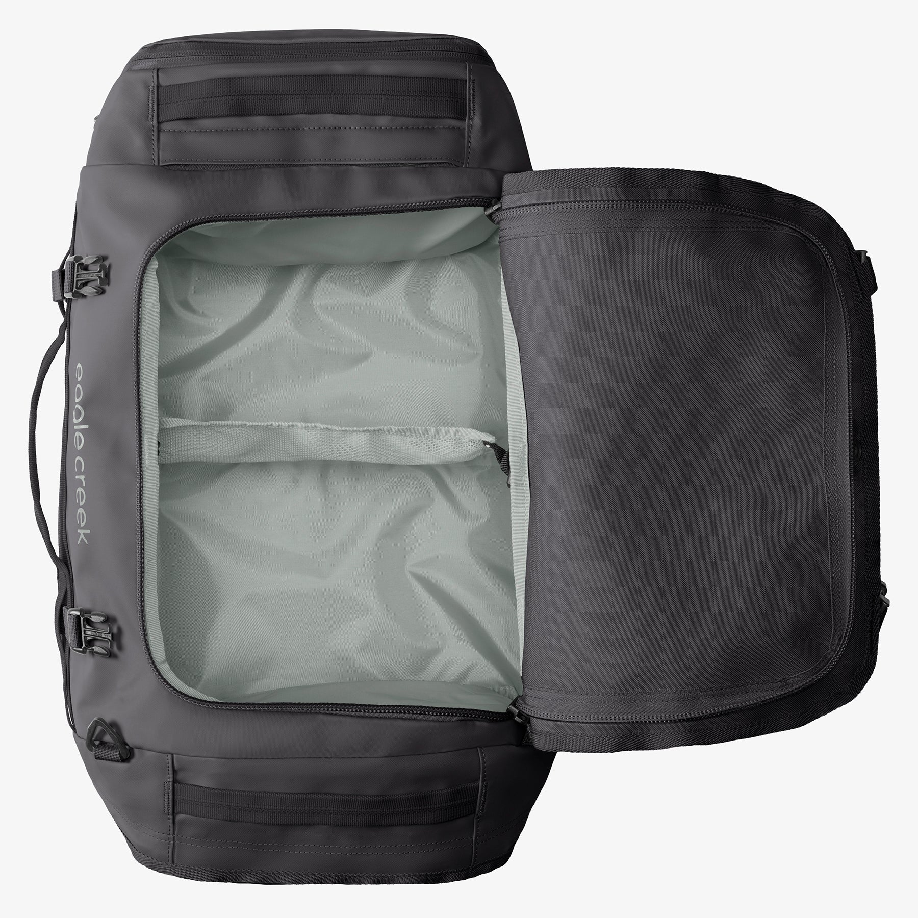 Eagle Creek Cargo Hauler 40L Duffel Bag in Black — angle view 3