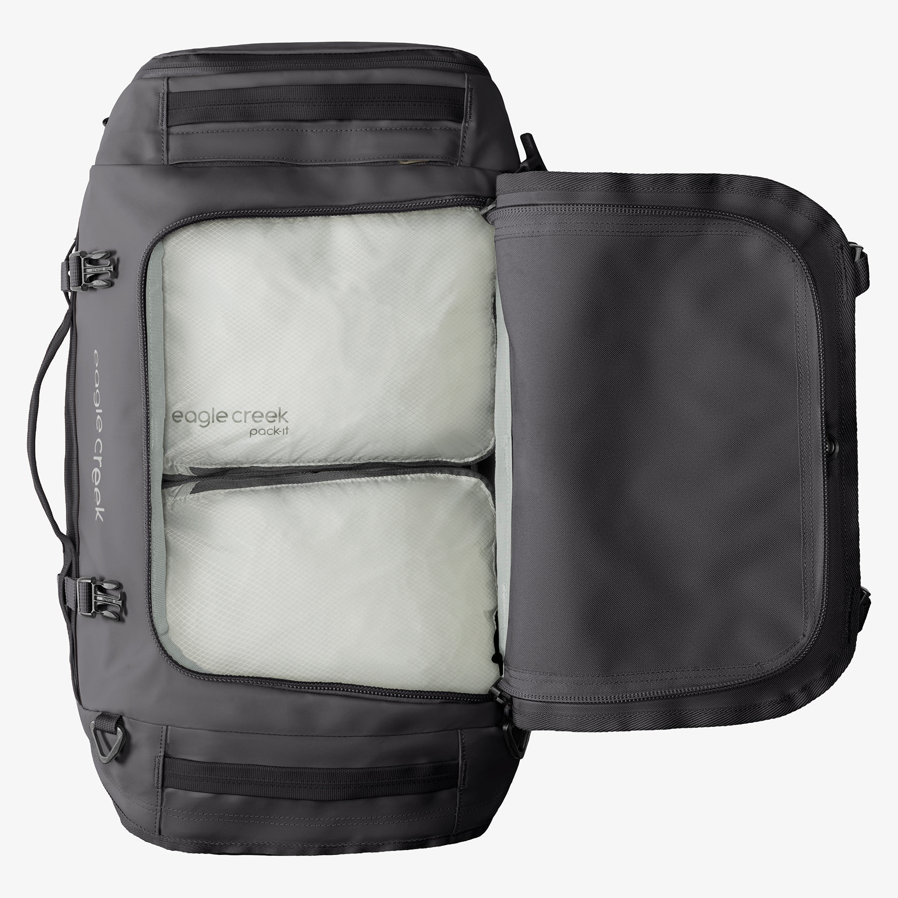 Eagle Creek Cargo Hauler 40L Duffel Bag in Black — detail view 3