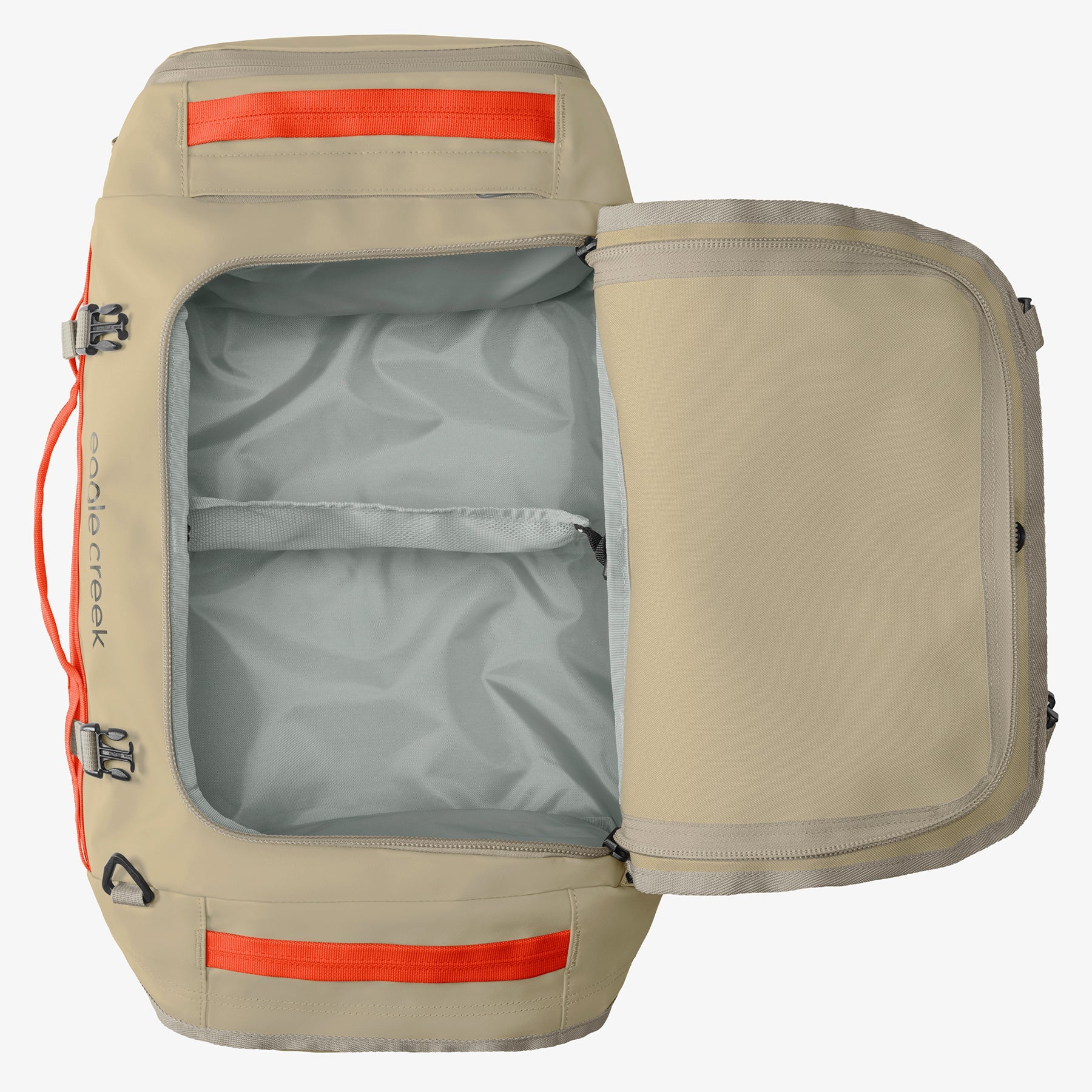 Eagle Creek Cargo Hauler 40L Duffel Bag in Desert Tan — angle view 3