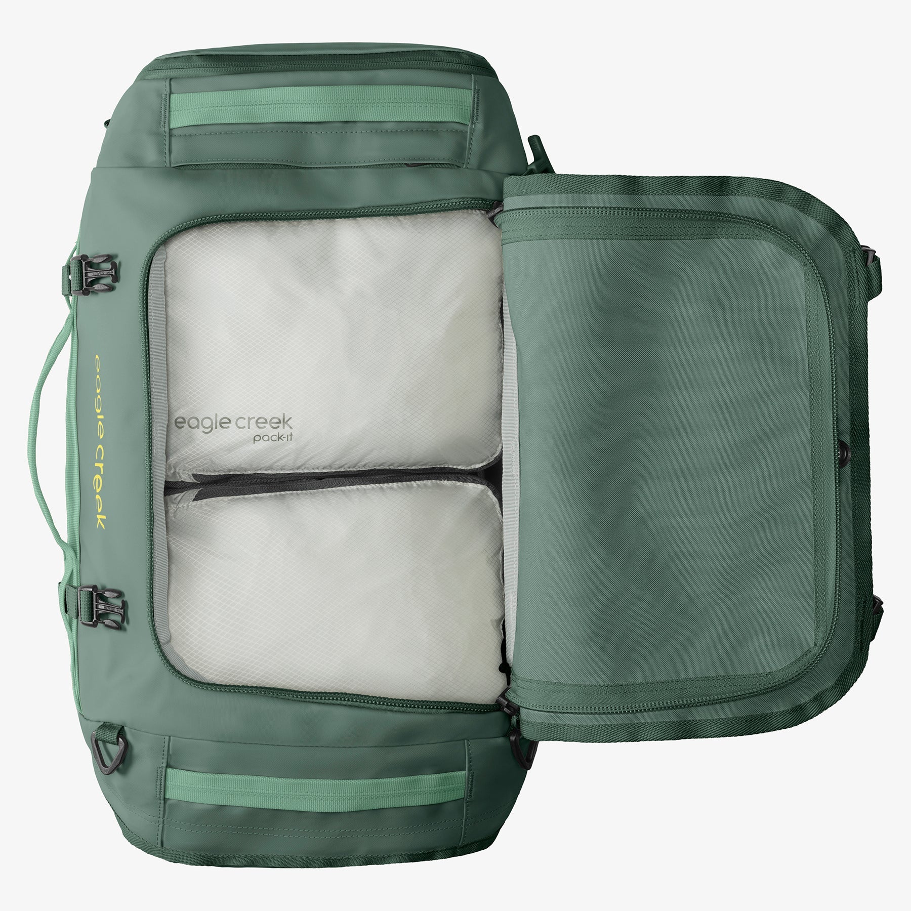 Eagle Creek Cargo Hauler 40L Duffel Bag in Sycamore Green — detail view 3