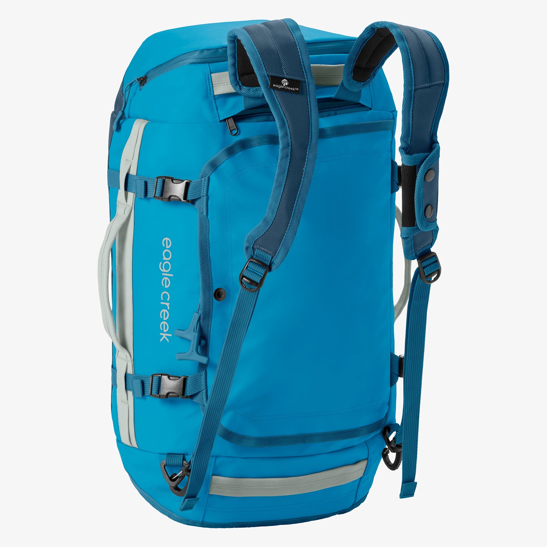 Eagle Creek Cargo Hauler 40L Duffel Bag in Harbor Blue — back view