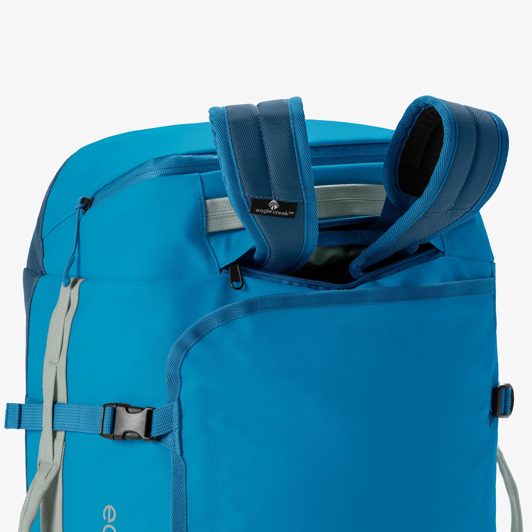 Eagle Creek Cargo Hauler 40L Duffel Bag in Harbor Blue — interior view