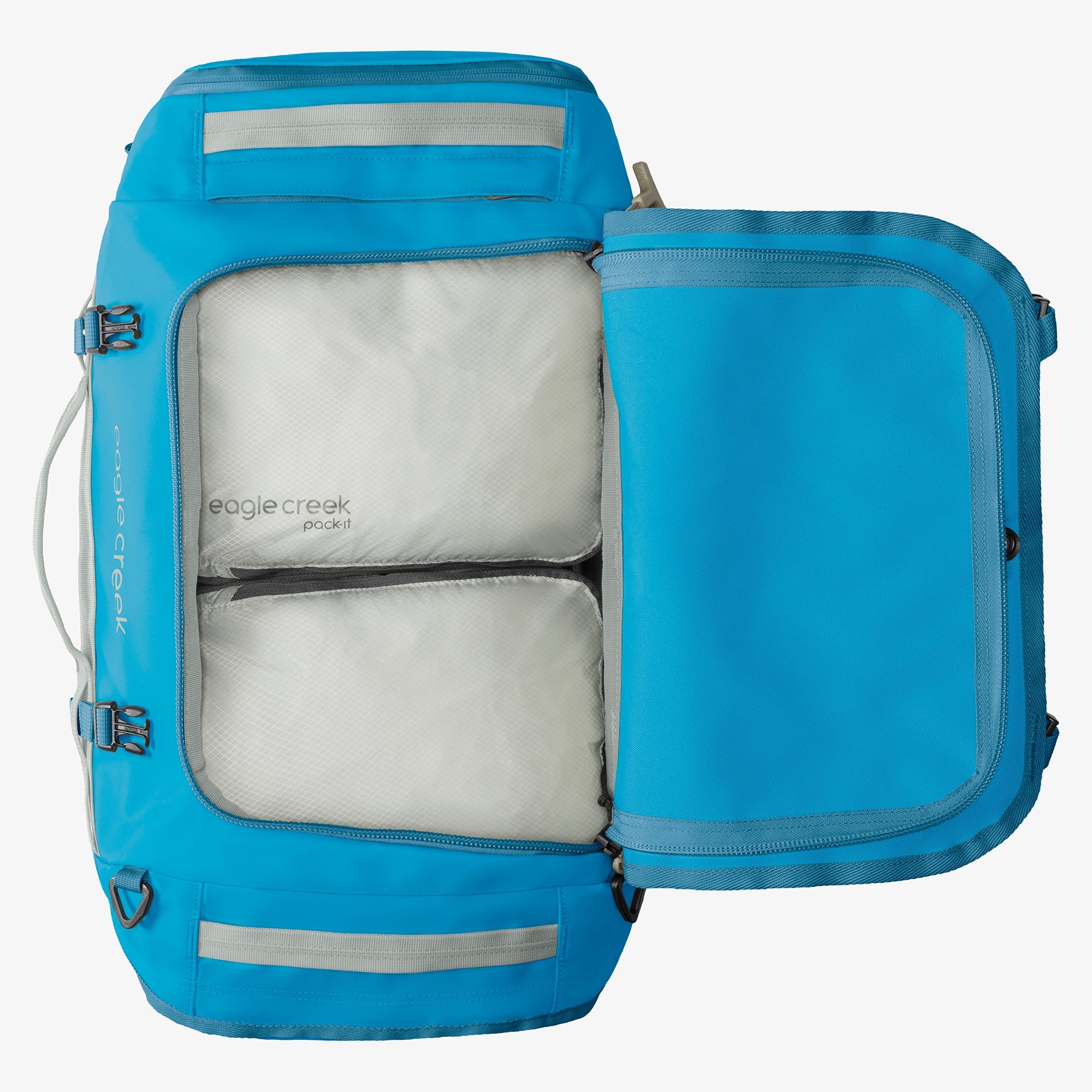 Eagle Creek Cargo Hauler 40L Duffel Bag in Harbor Blue — detail view 3