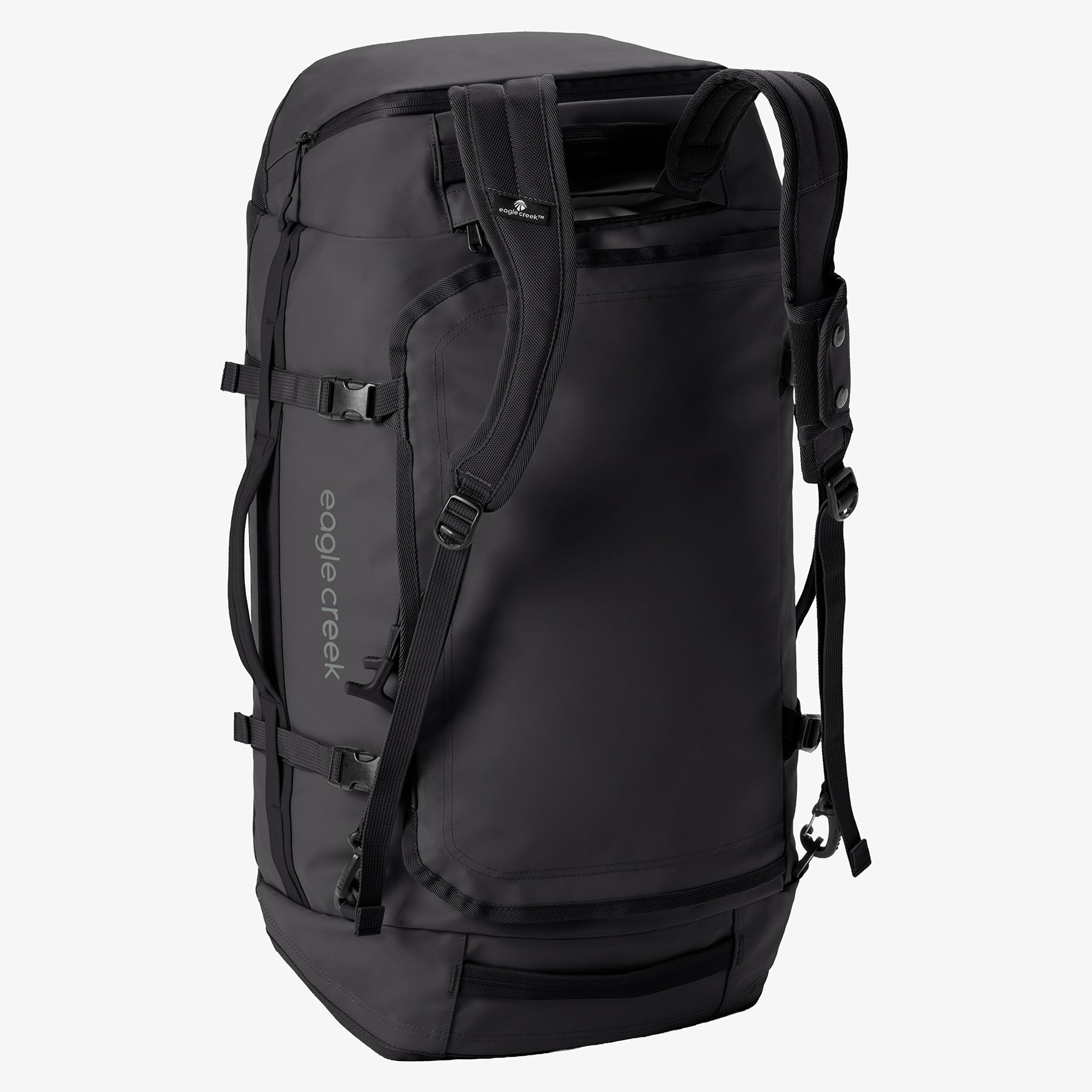 Eagle Creek Cargo Hauler 60L Duffel Bag in Black — back view