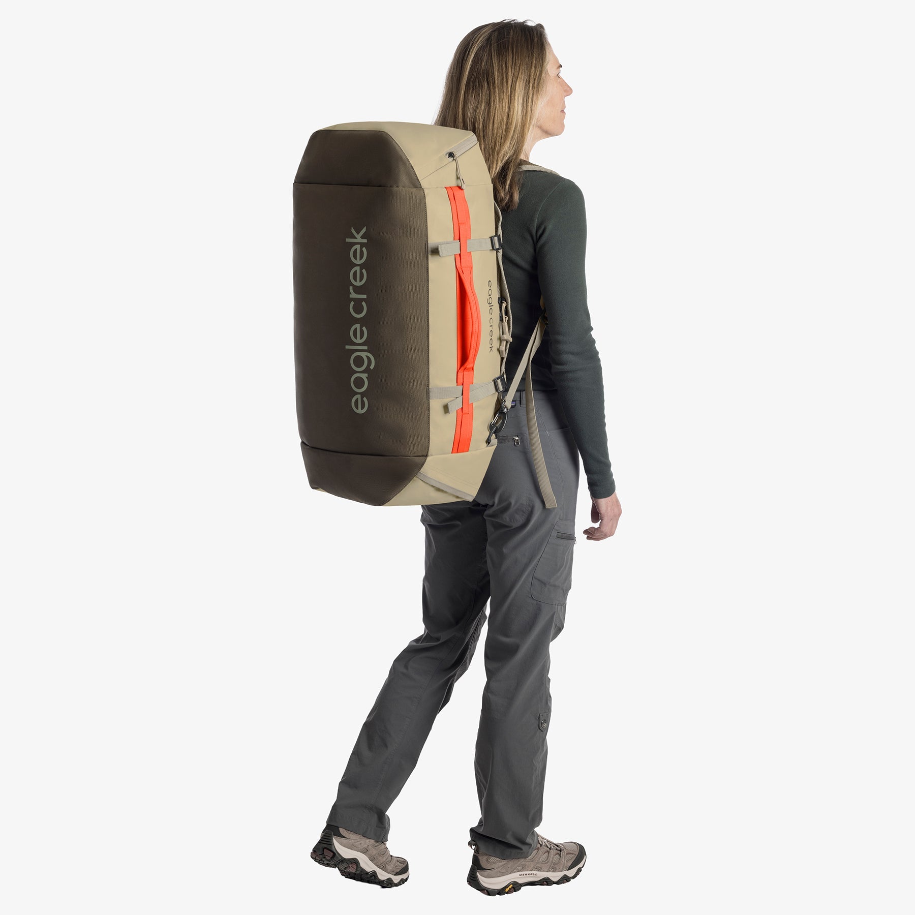 Eagle Creek Cargo Hauler 60L Duffel Bag in Desert Tan — detail view 2