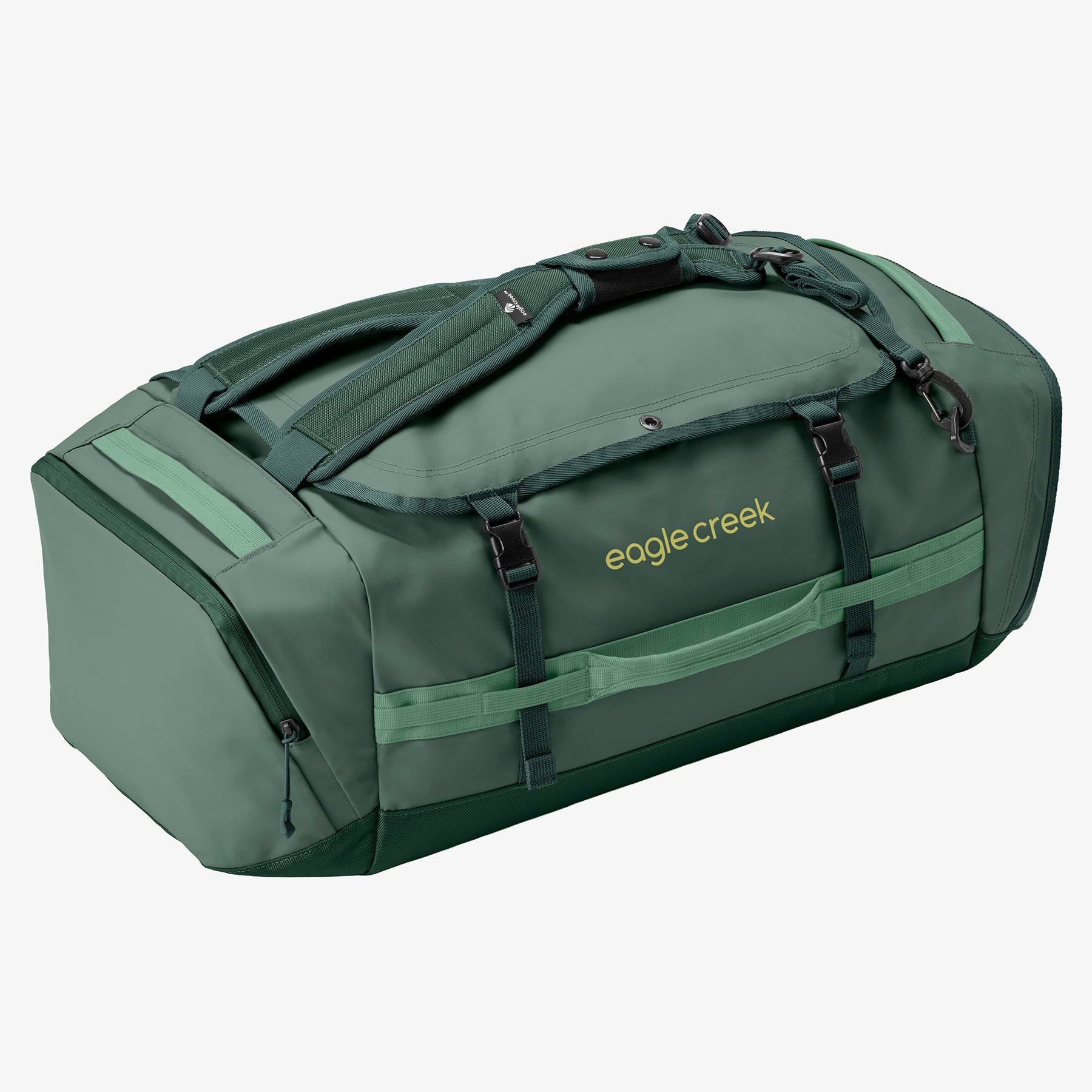 Eagle Creek Cargo Hauler 60L Duffel Bag in Sycamore Green — front view
