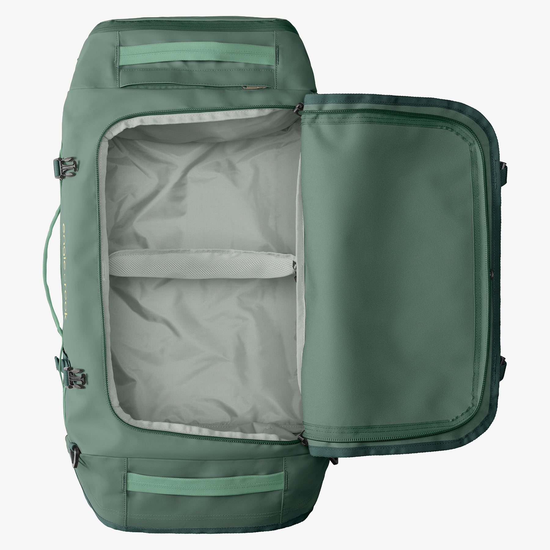 Eagle Creek Cargo Hauler 60L Duffel Bag in Sycamore Green — angle view 3