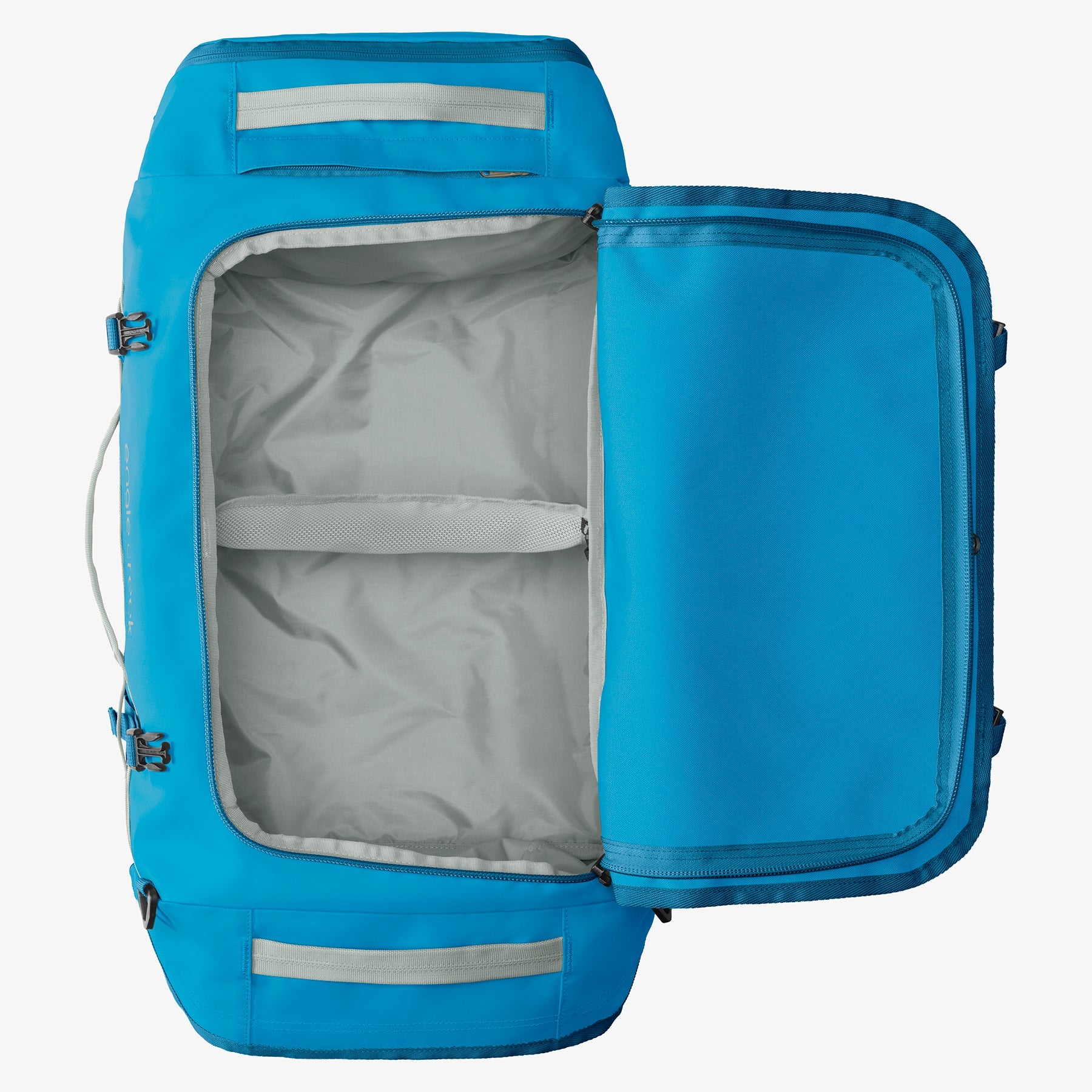 Eagle Creek Cargo Hauler 60L Duffel Bag in Harbor Blue — angle view 3