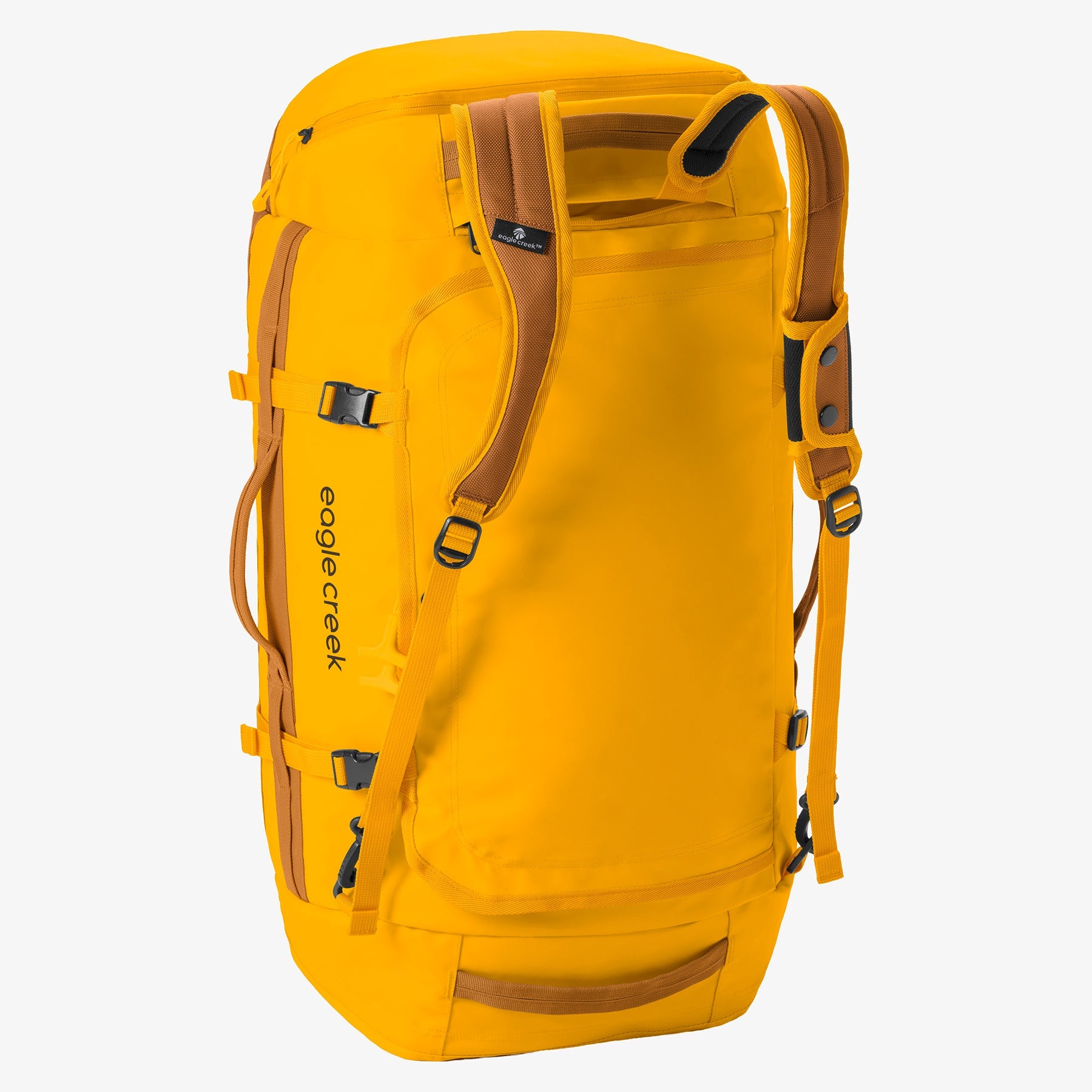 Eagle Creek Cargo Hauler 60L Duffel Bag in Citrus Orange — back view
