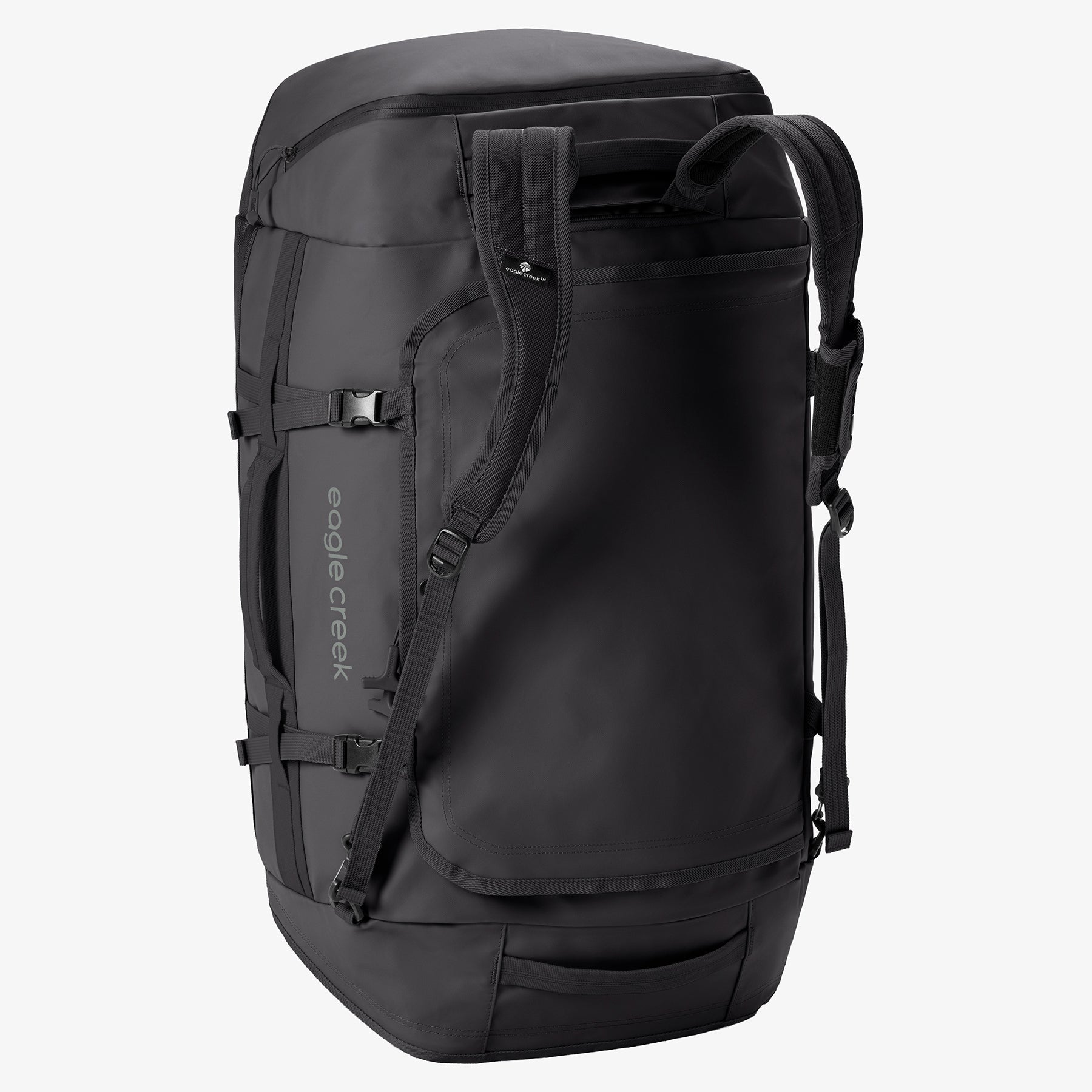 Eagle Creek Cargo Hauler 90L Duffel Bag in Black — back view