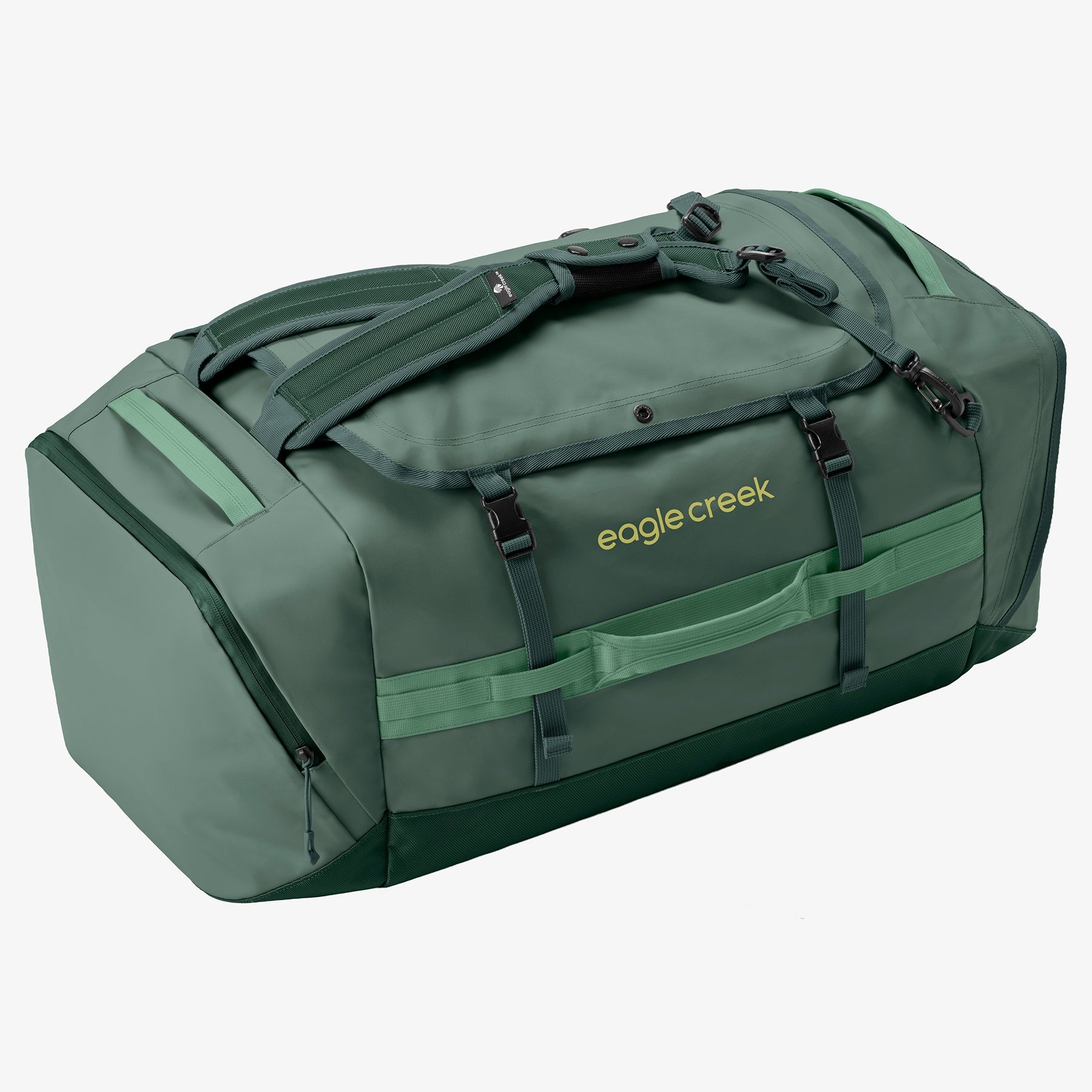 Eagle Creek Cargo Hauler 90L Duffel Bag in Sycamore Green — front view