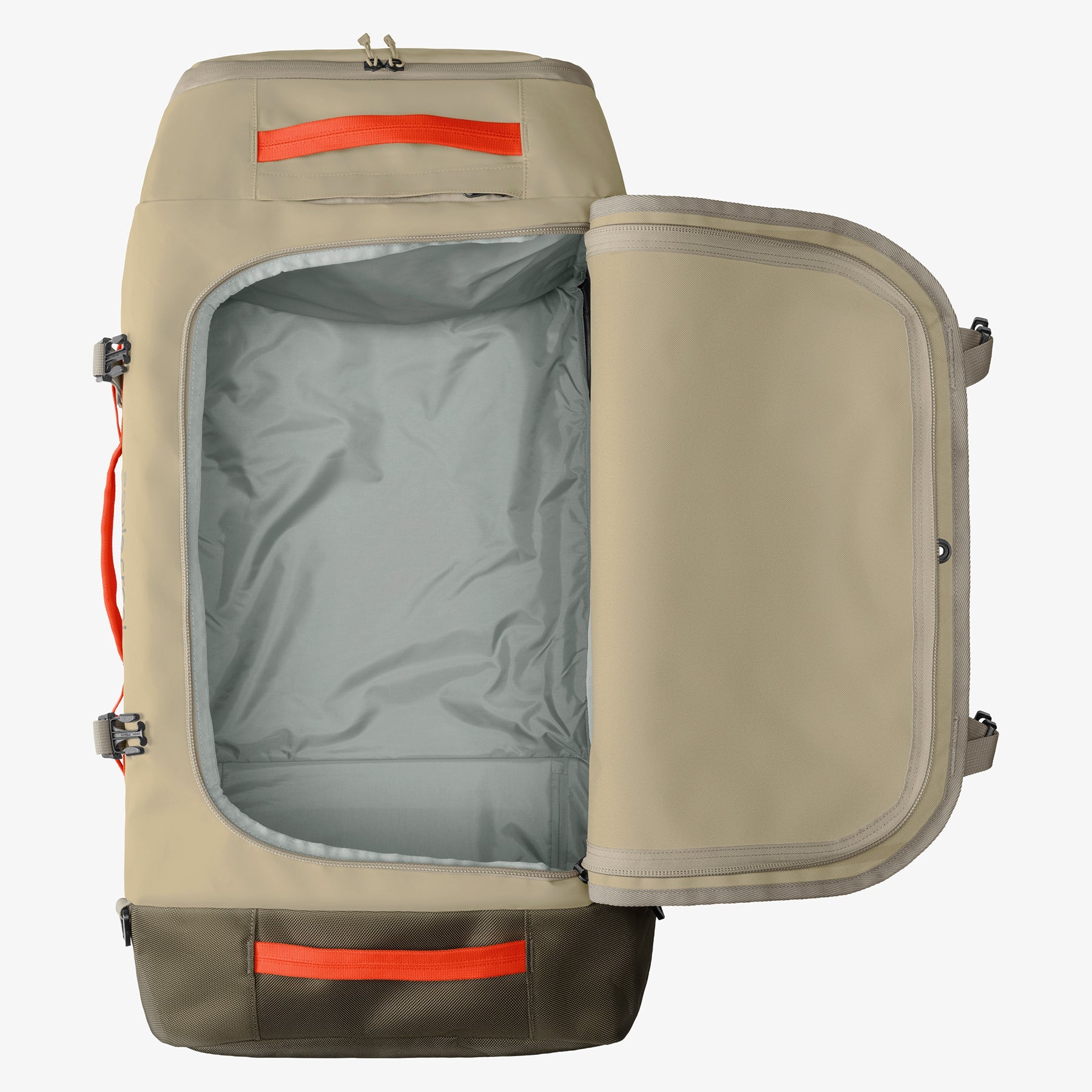 Eagle Creek Cargo Hauler 110L Rolling Duffel Bag in Desert Tan — angle view 3
