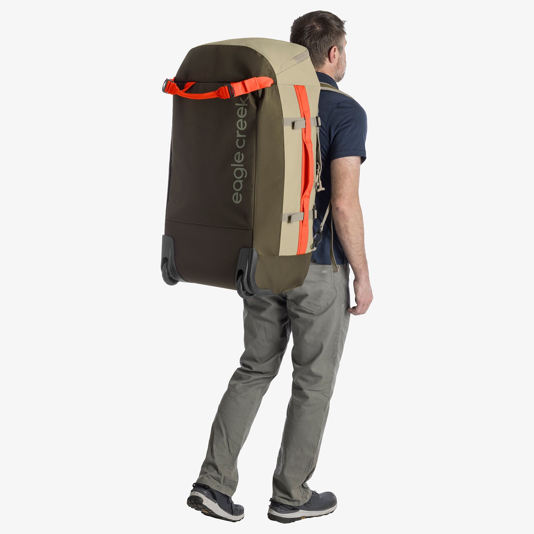 Eagle Creek Cargo Hauler 110L Rolling Duffel Bag in Desert Tan — detail view 2