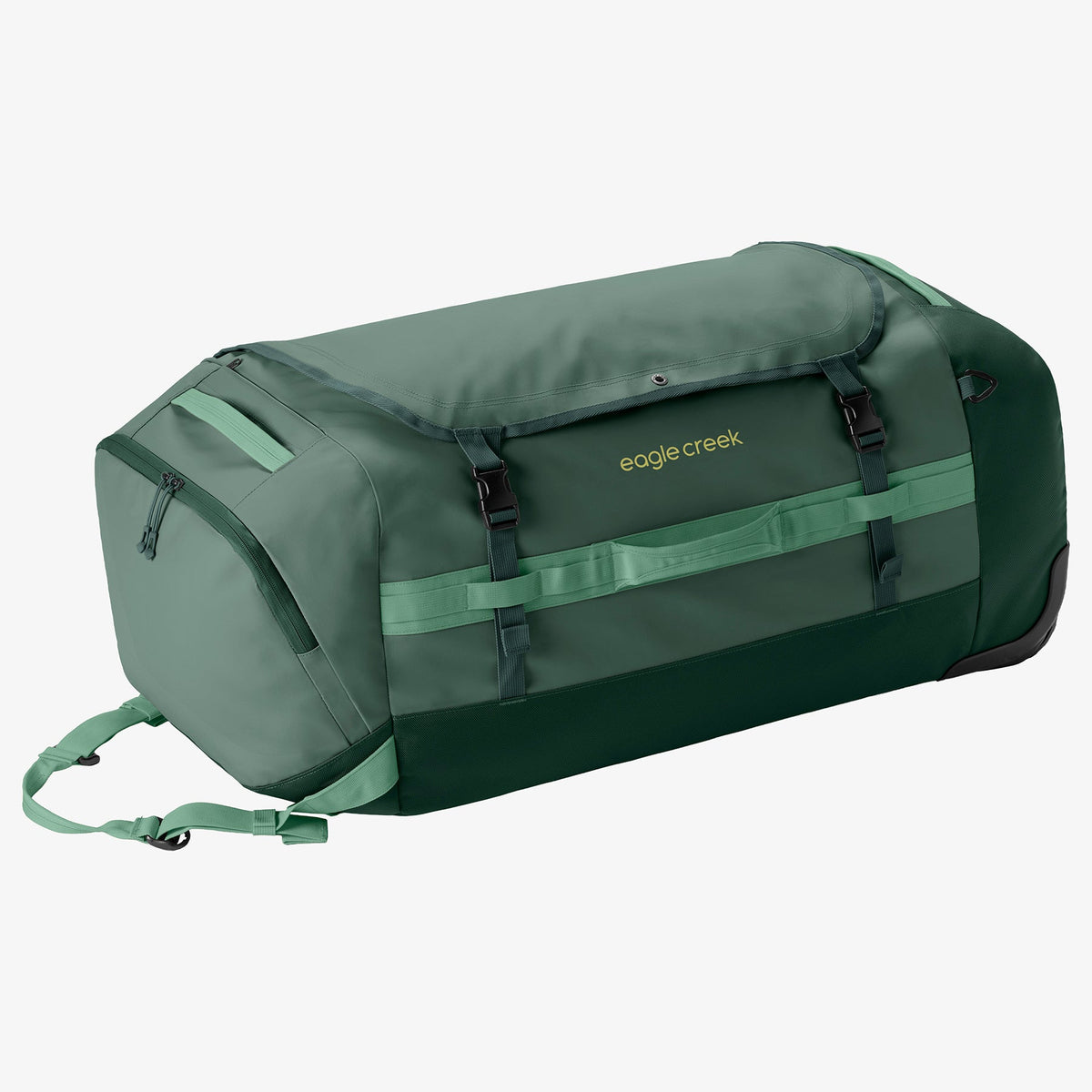 Eagle Creek Cargo Hauler 130L Rolling Duffel Bag in Sycamore Green — front view # color_Sycamore Green