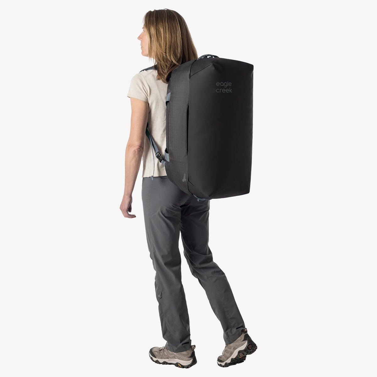 Eagle Creek No Matter What 40L Duffel Bag in Black — detail view # color_Black