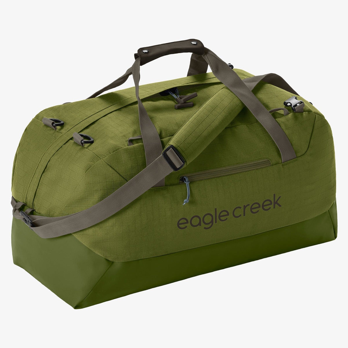 Eagle Creek No Matter What 60L Duffel Bag in Olive Green — front view # color_Olive Green
